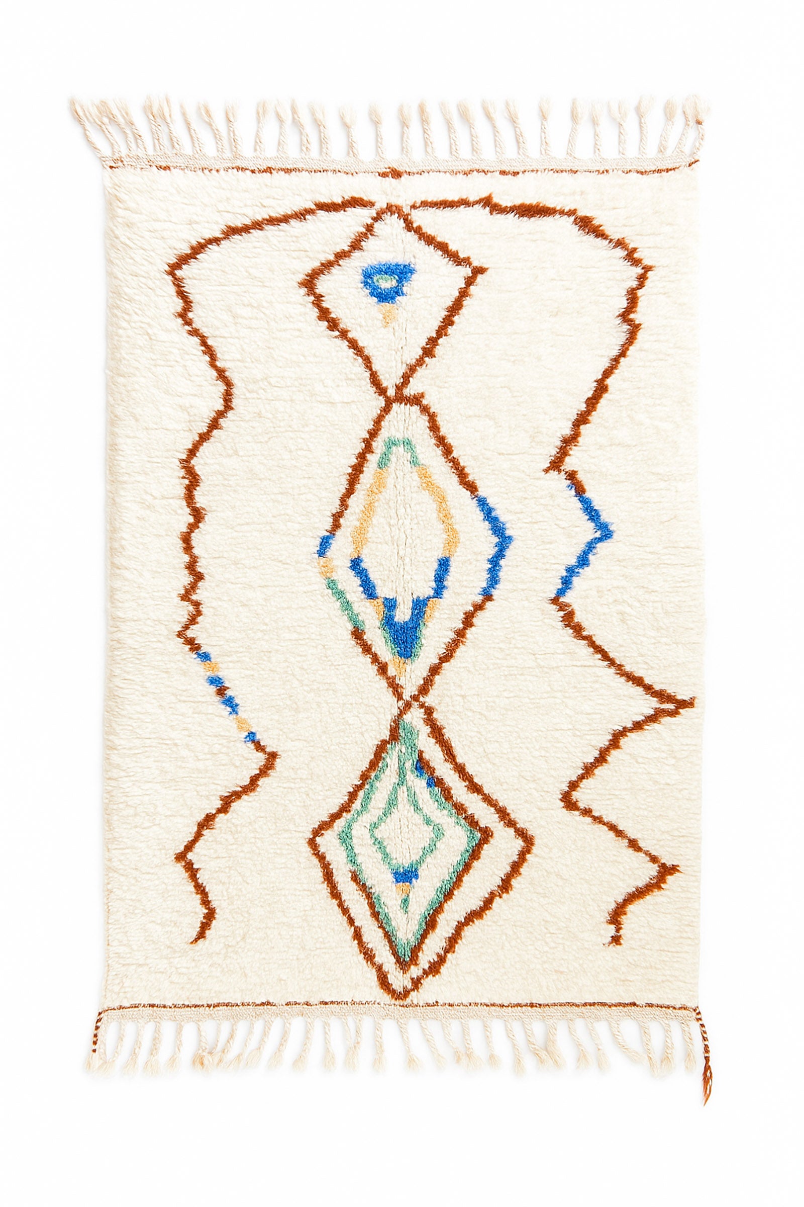Colorful Berber rug 105 x 168 cm - n°2333