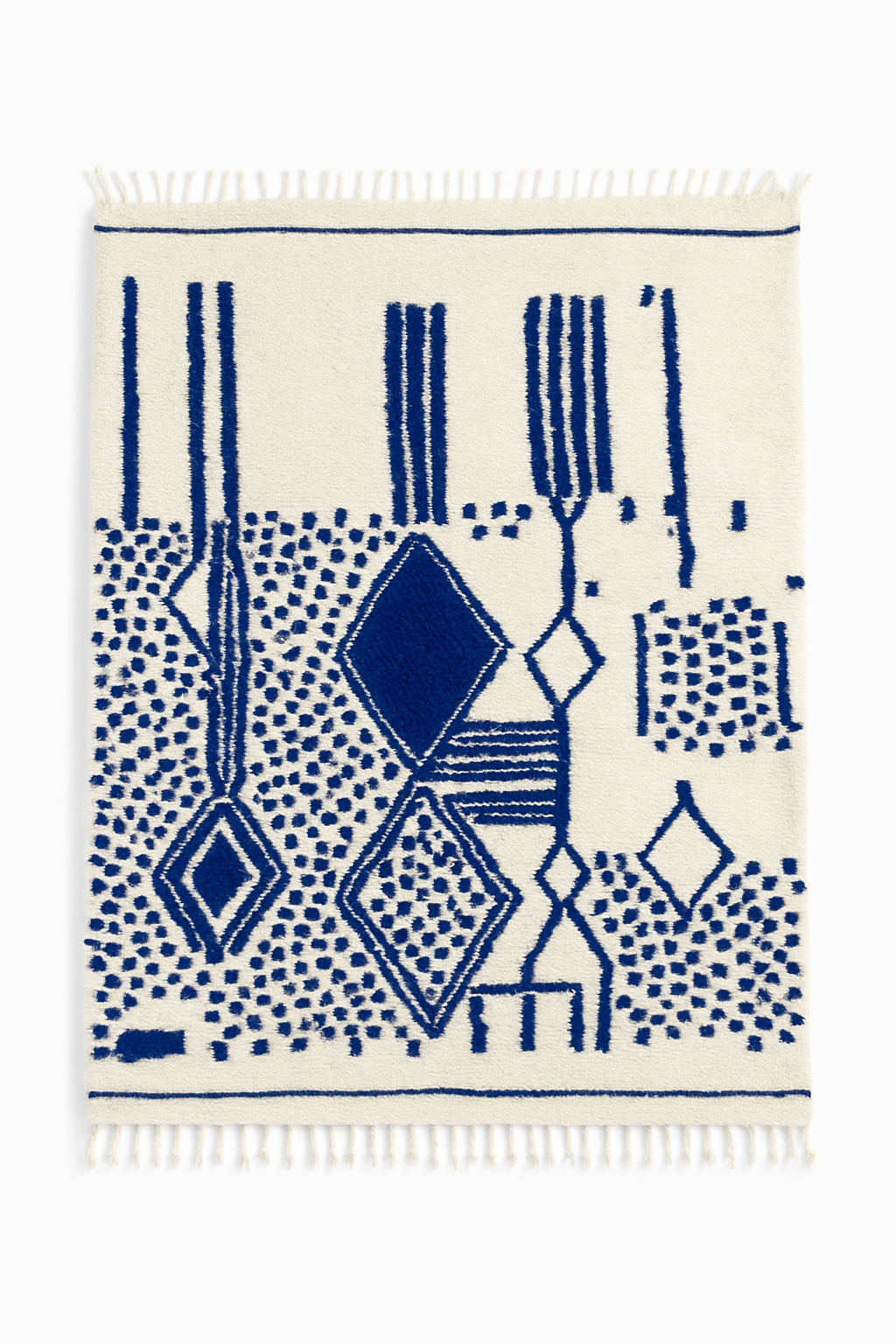 Colorful Berber rug 147 x 207 cm - No. 2416