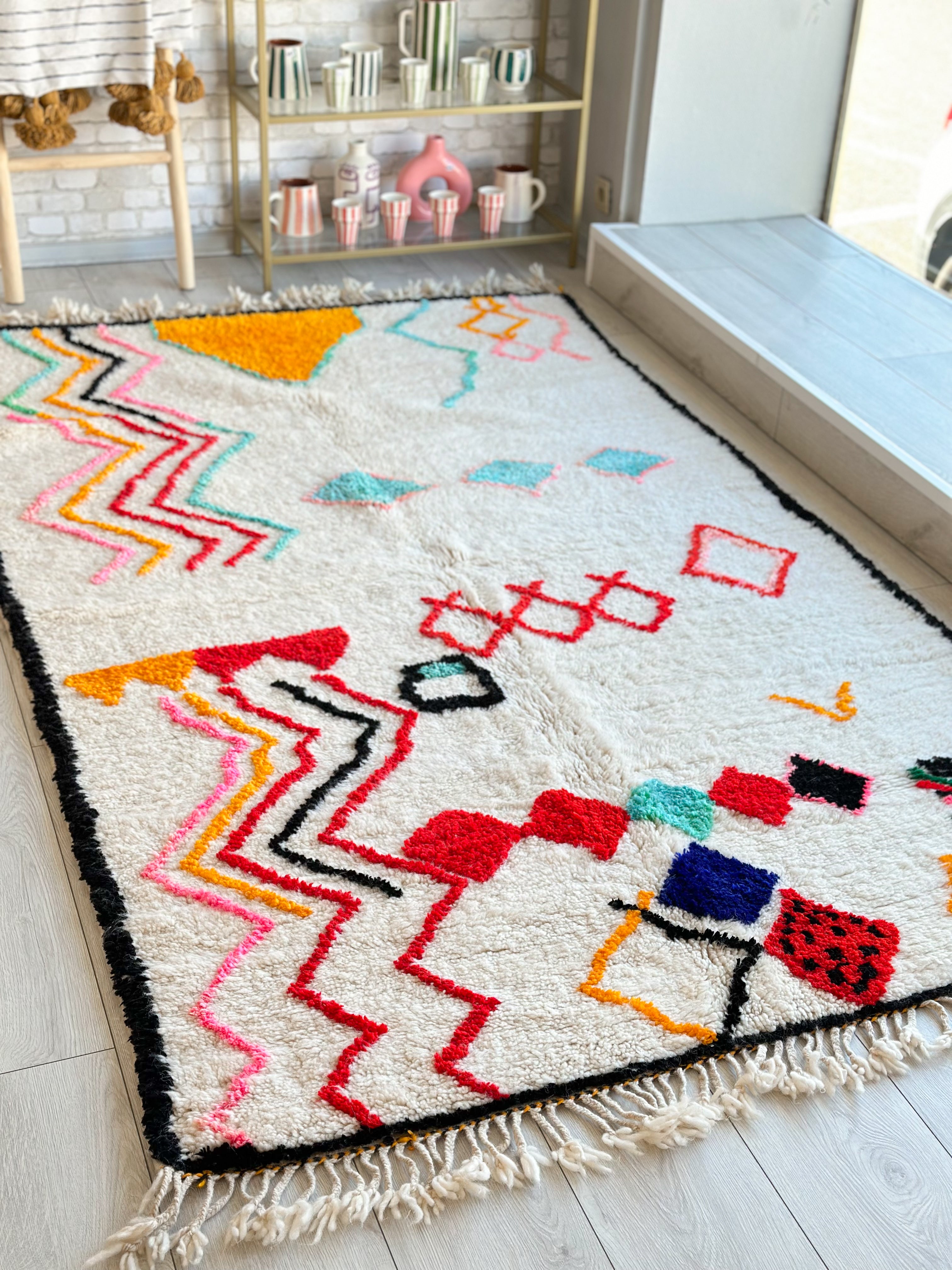 Colorful Berber rug 150 x 270 cm - n°788