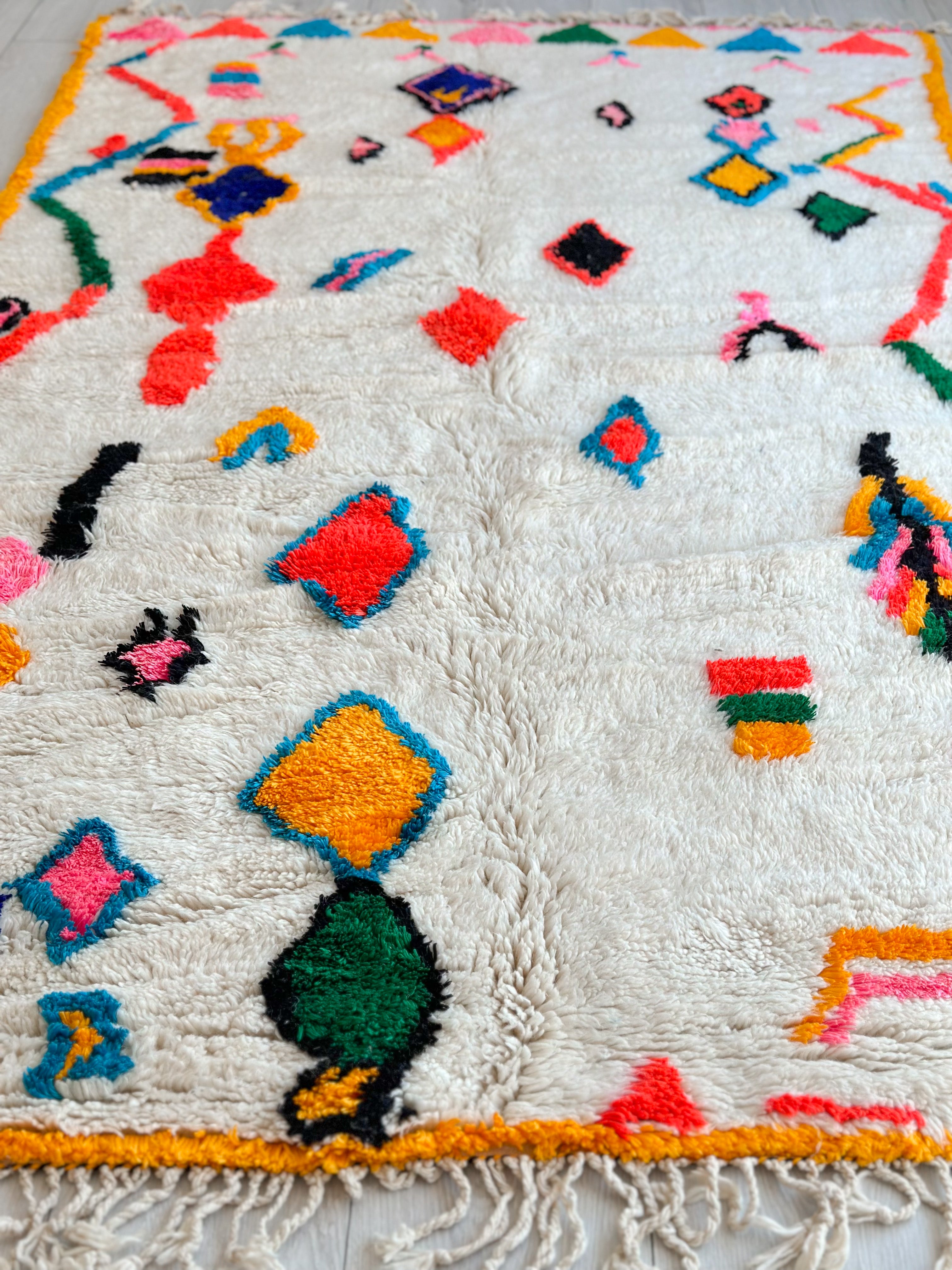 Colorful Berber rug 147 x 270 cm - n°622