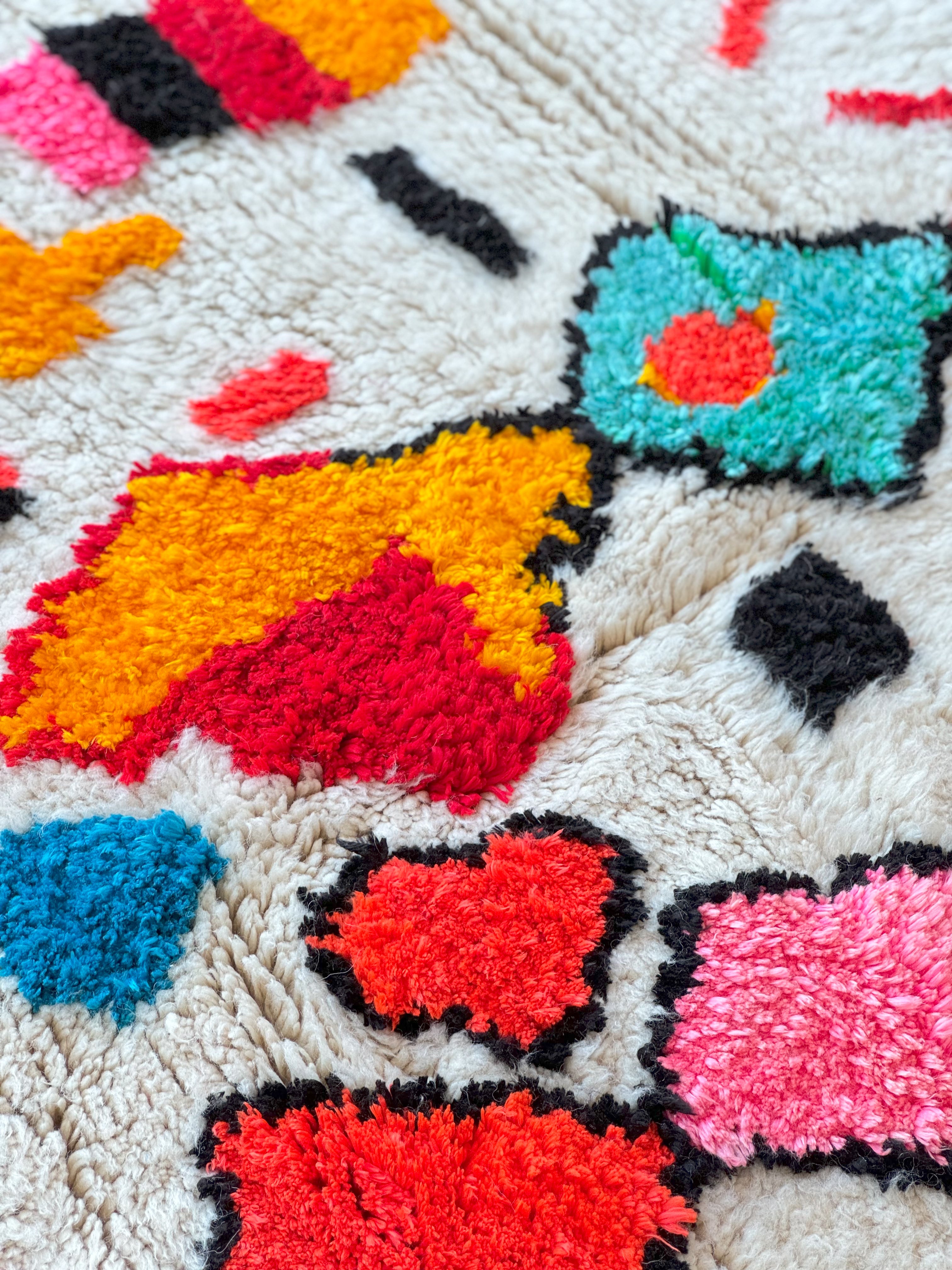 Colorful Berber rug 160 x 260 cm - n°1039