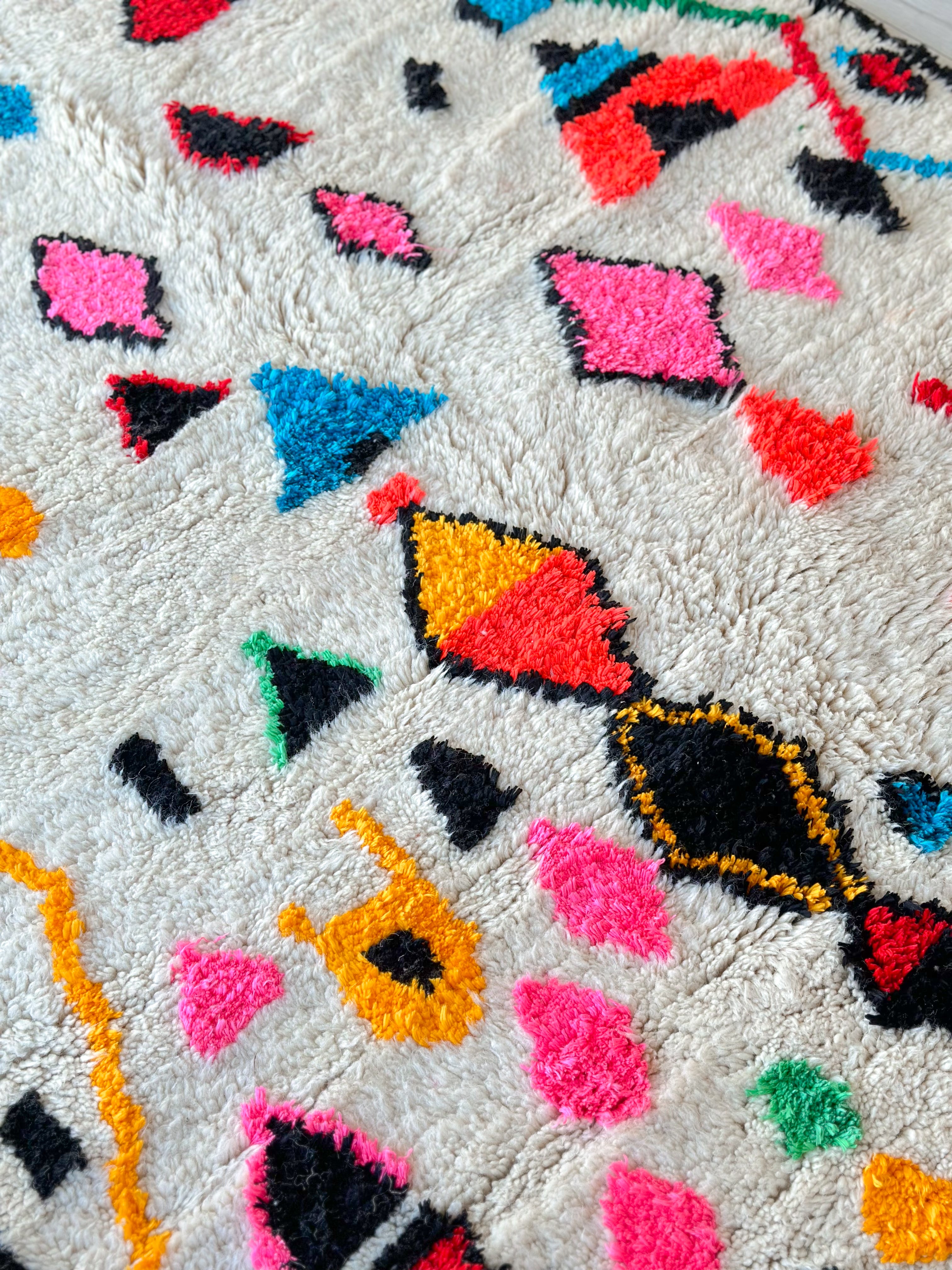 Colorful Berber rug 148 x264 cm - n°734