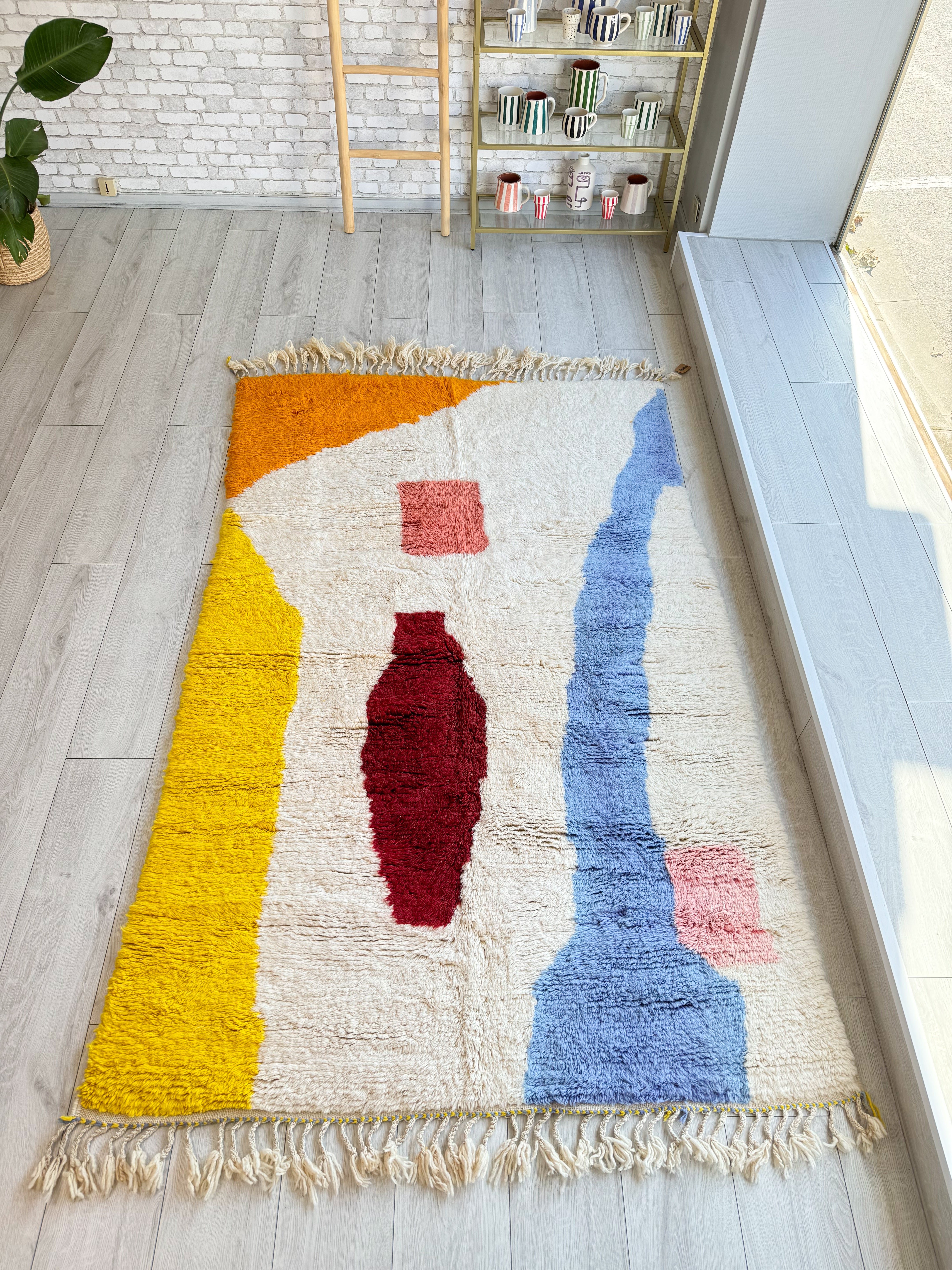 Tapis berbère coloré 148 x 248 cm - n°1488