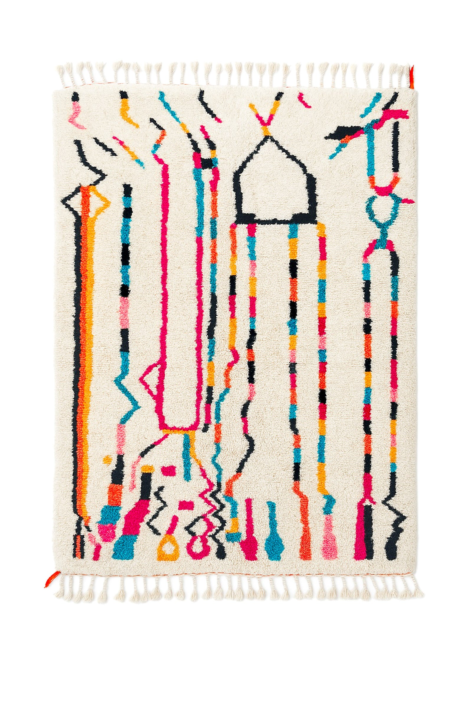 Colorful Berber rug 149 x 237 cm - n°2252