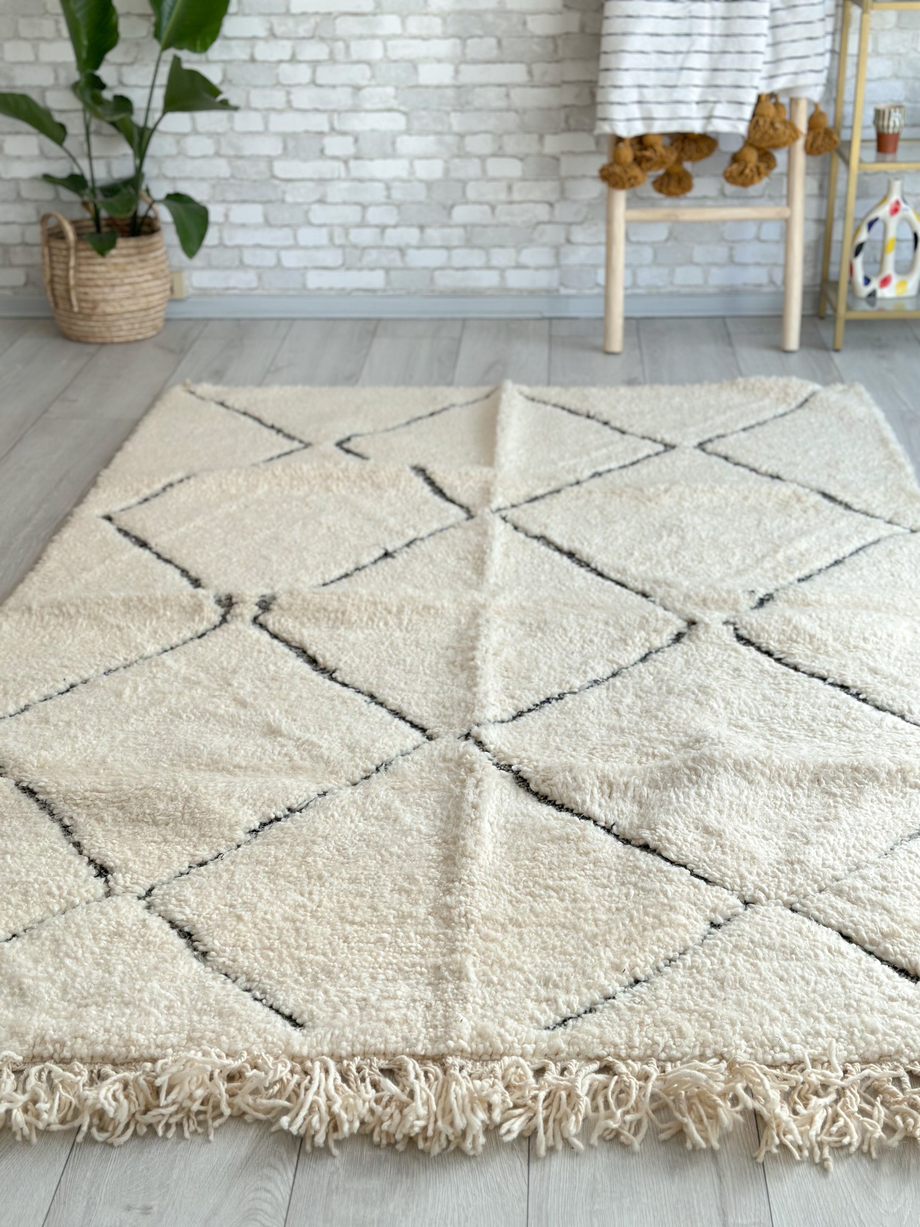 Beni Ouarain rug - 152 x 236 cm - n°582