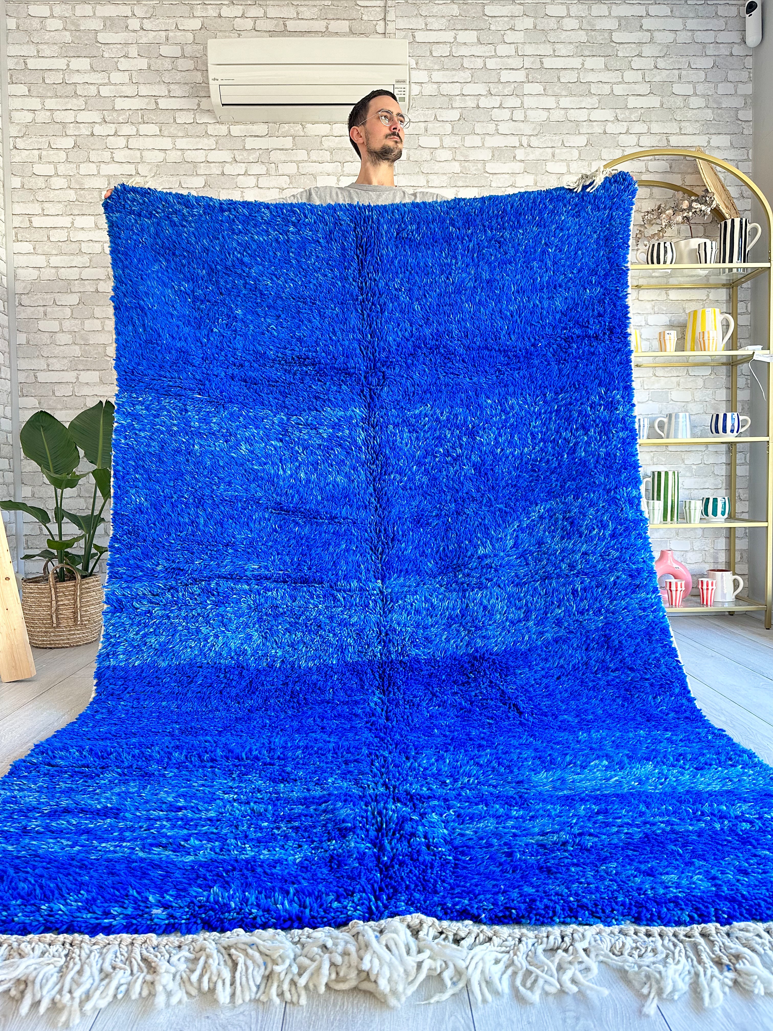 Tapis berbère coloré 157 x 270 cm - n°789