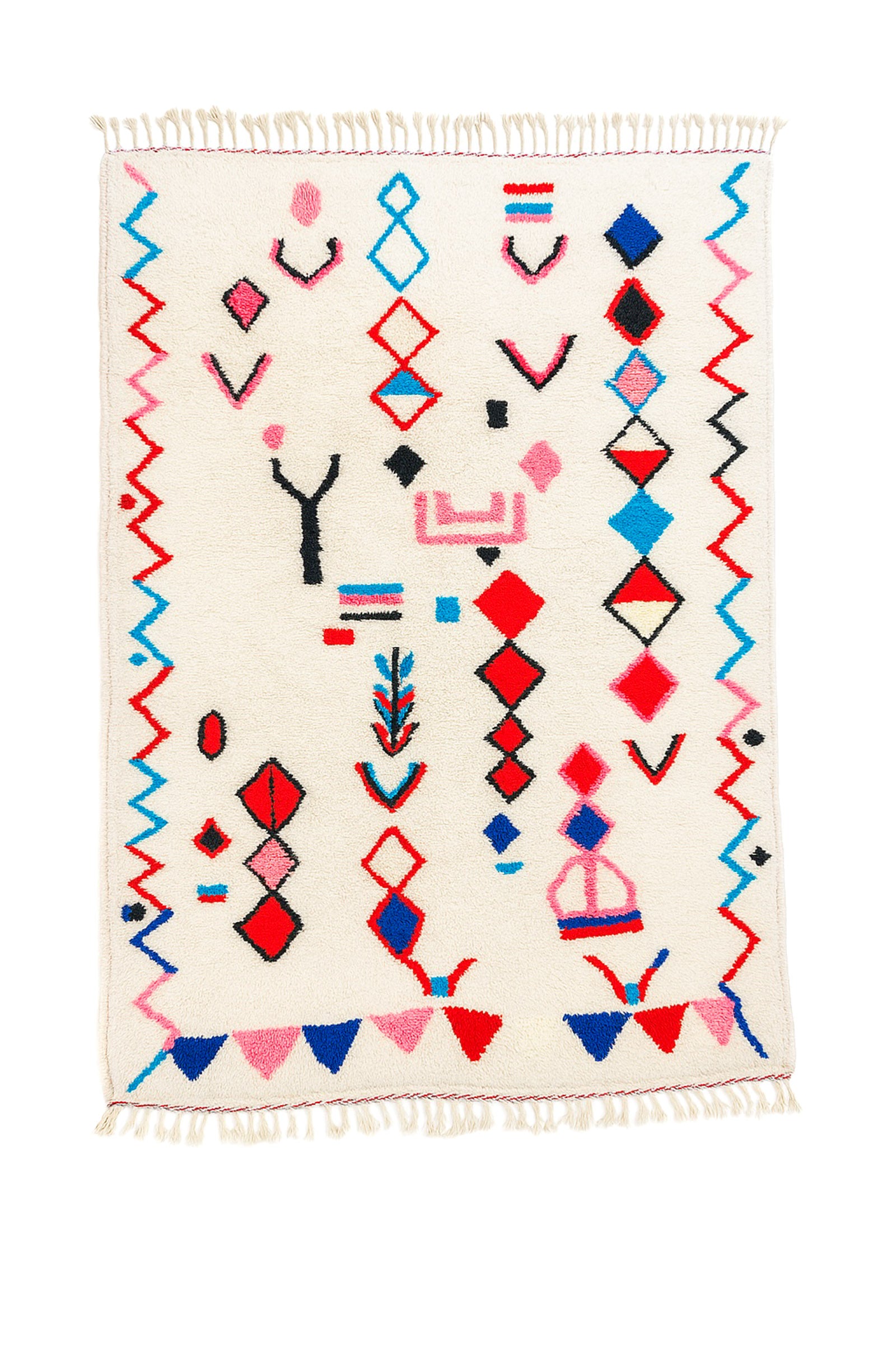 Tapis berbère coloré 172 x 285 cm - n°1386