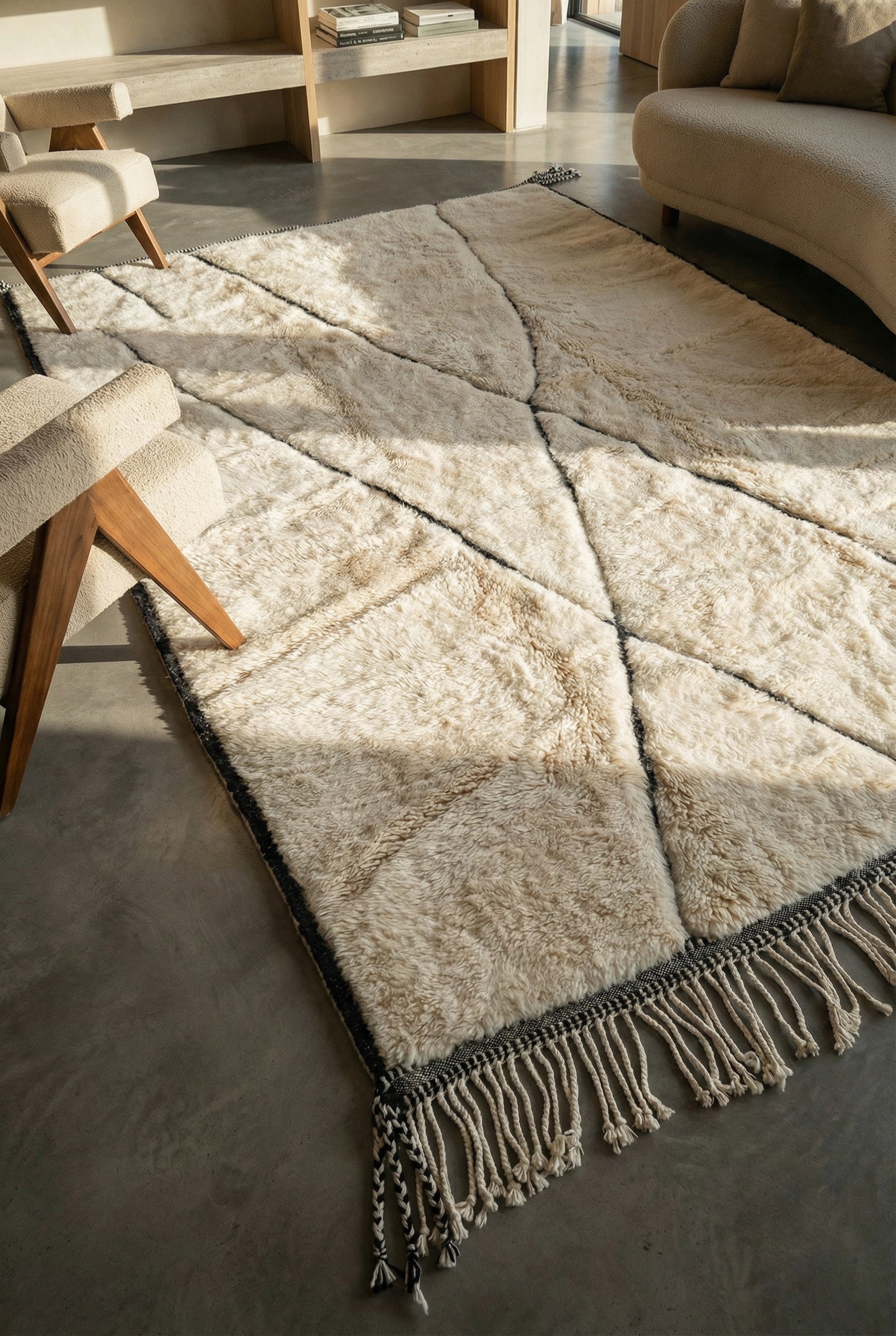 Luxuriöser Beni M'rirt Teppich Nr. 1