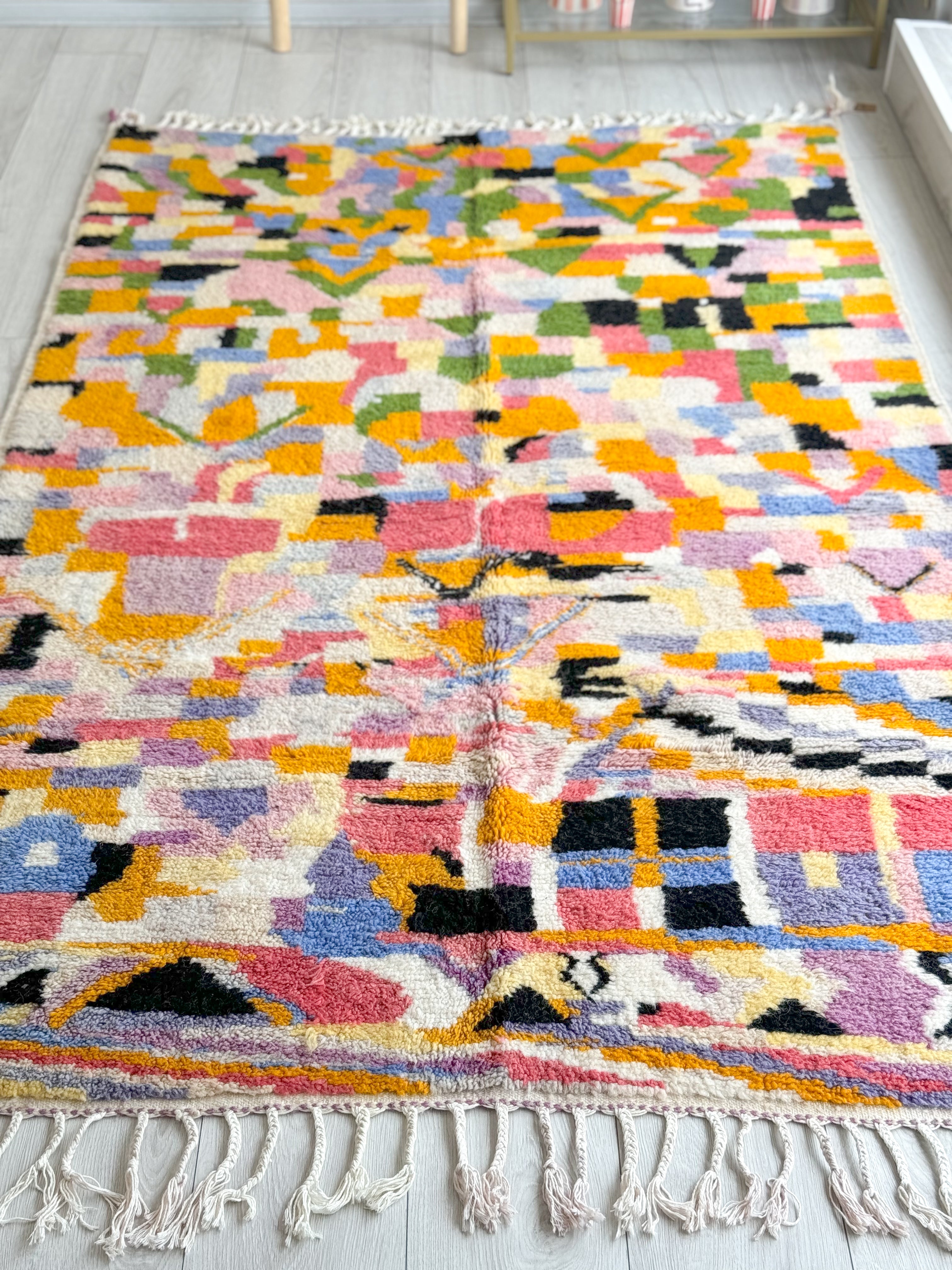 Tapis berbère coloré 156 x 256 cm - n°1165