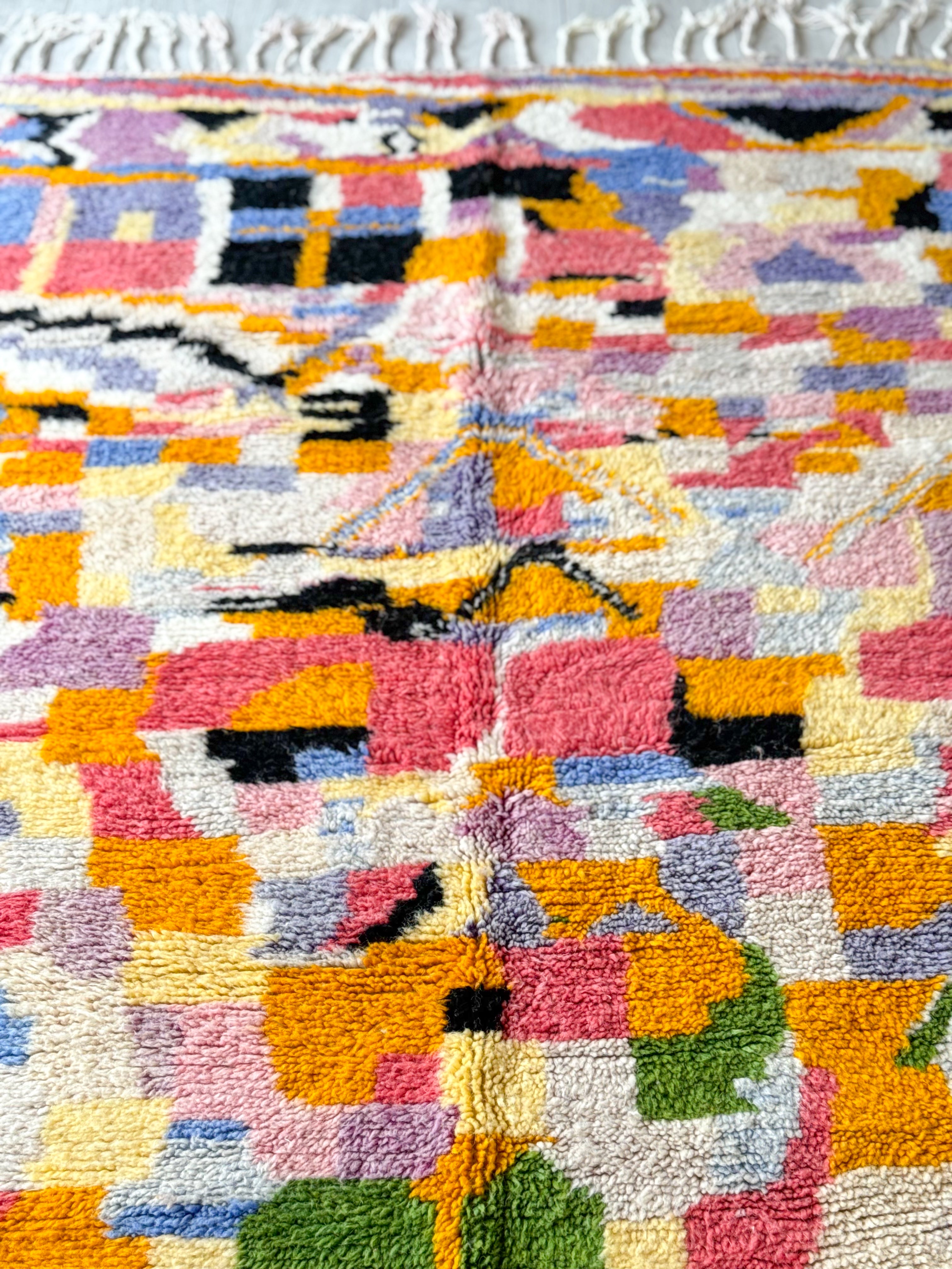 Tapis berbère coloré 156 x 256 cm - n°1165