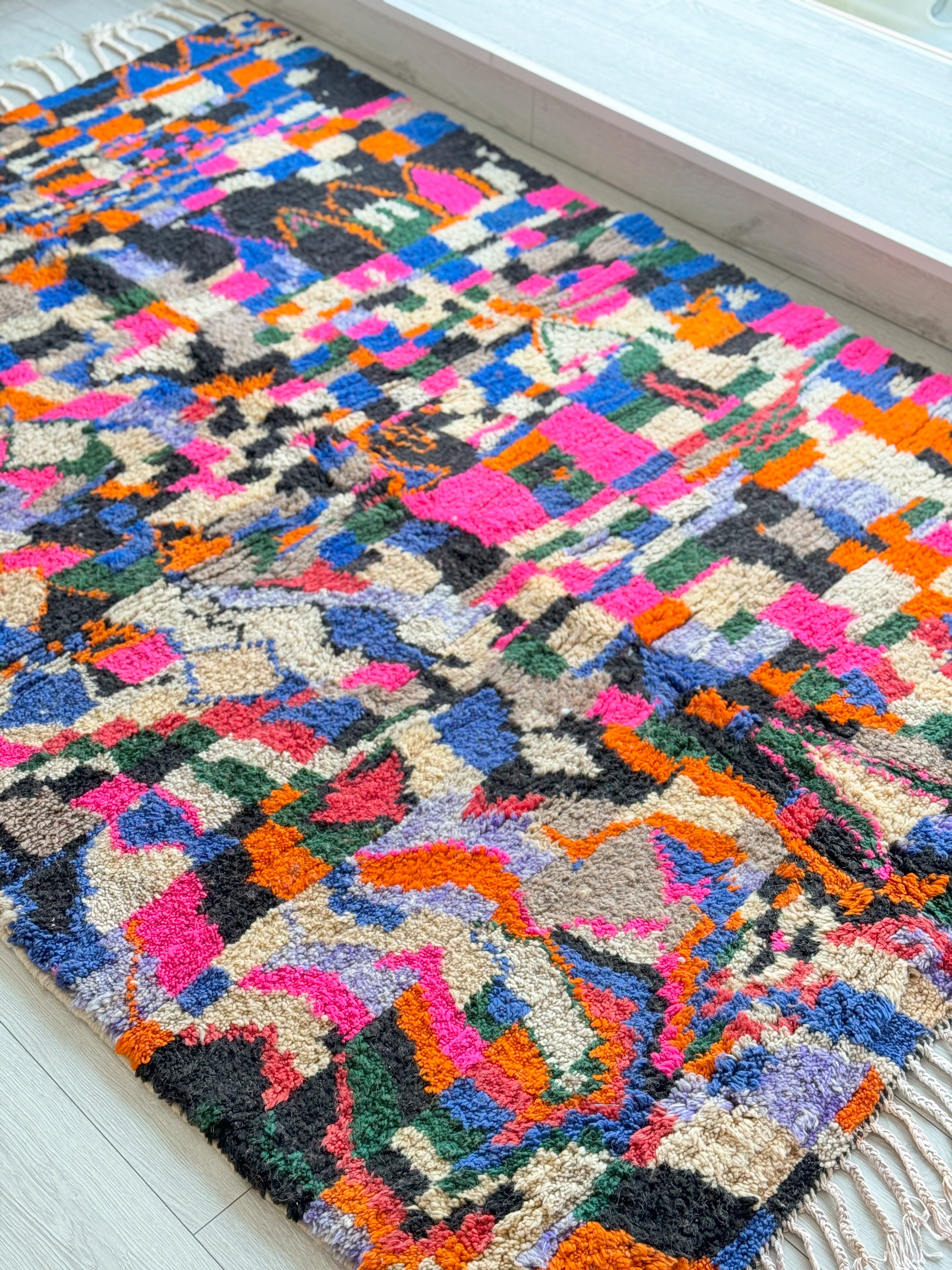 Colorful Berber rug 171 x 276 cm - n°910