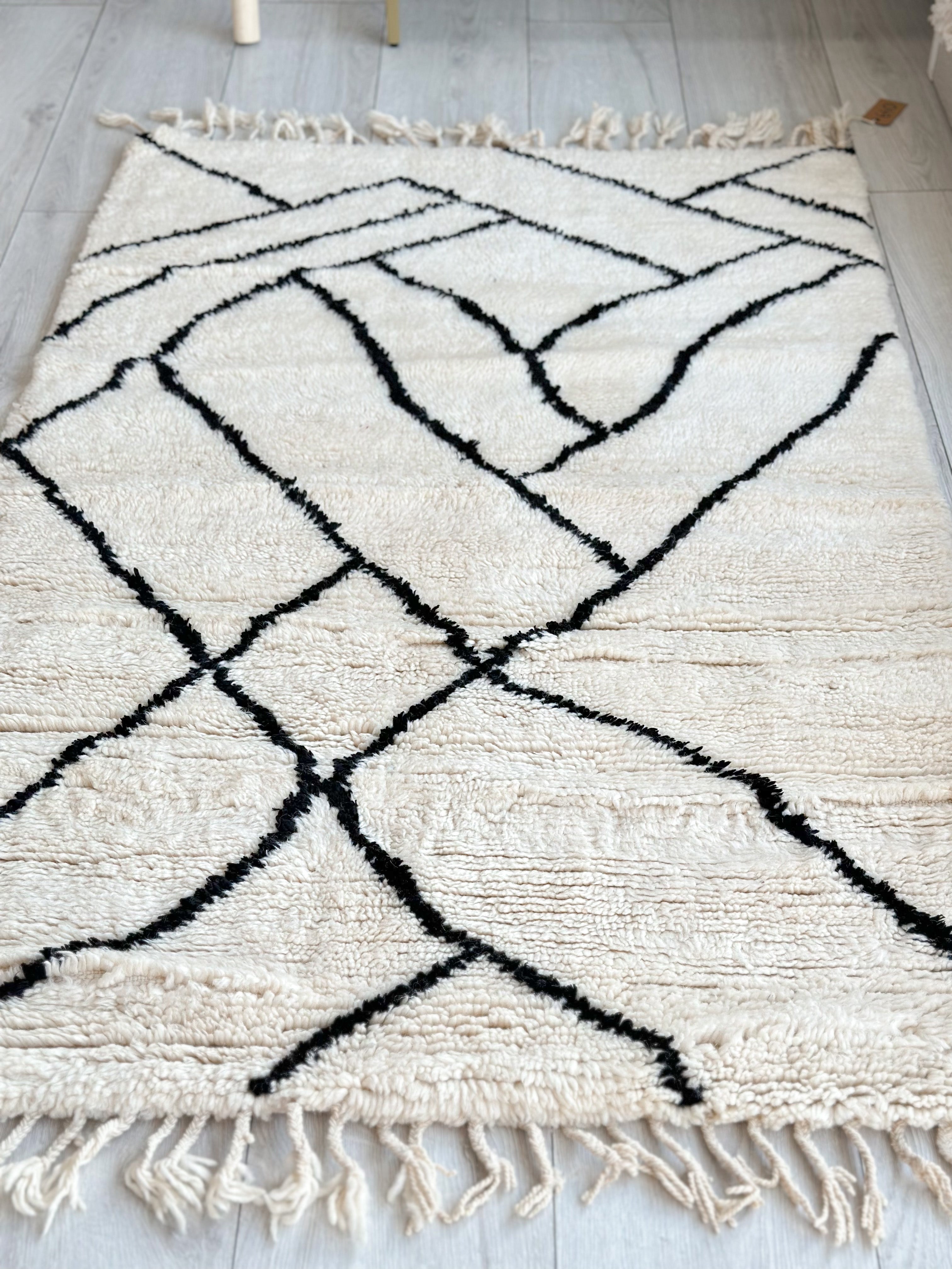 Beni Ouarain rug 95 x 158 cm - n°640