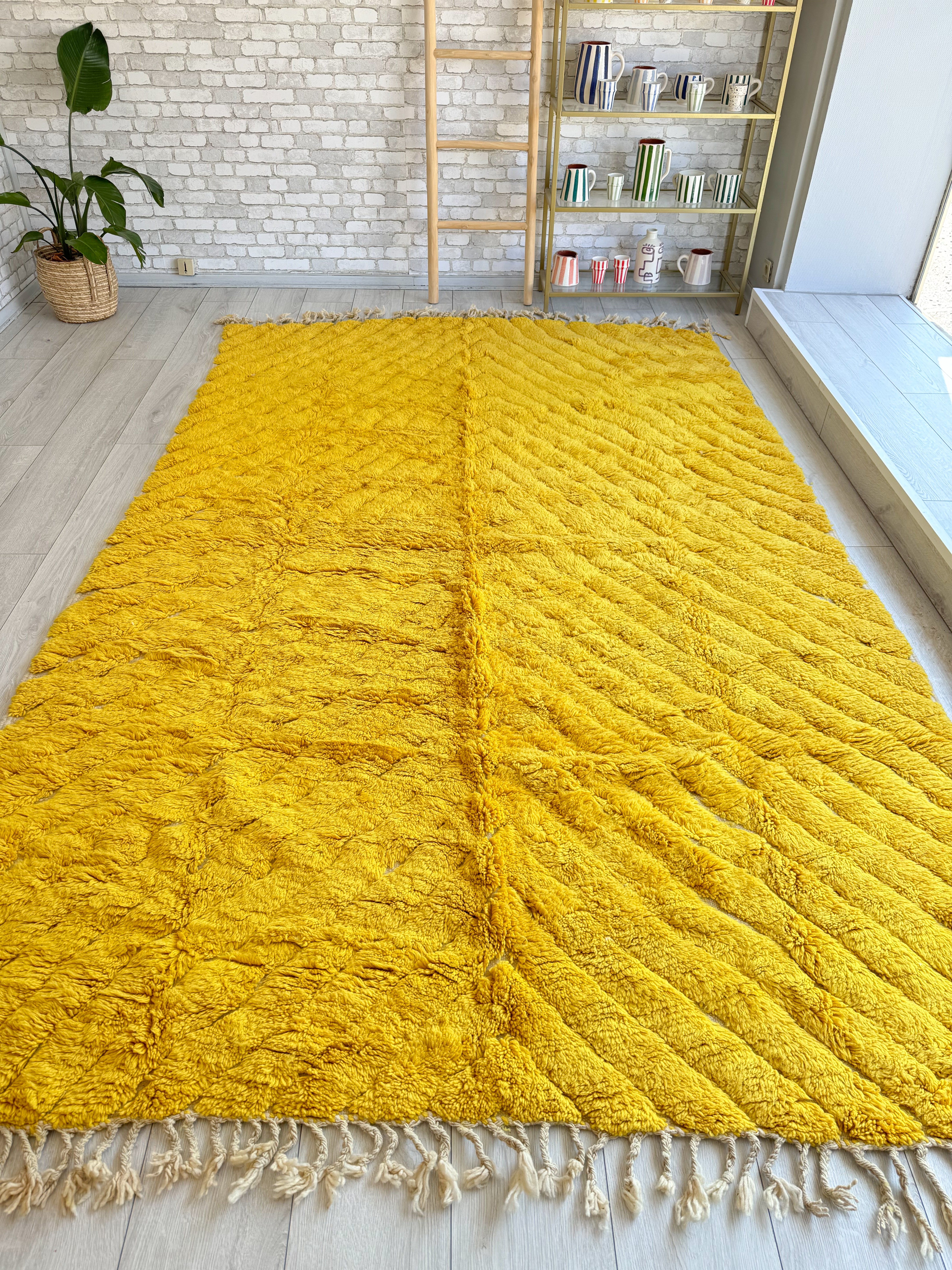 Colorful Beni Ourain Rug 200 x 320 cm / 6.6 x 10.5 ft - n°1348