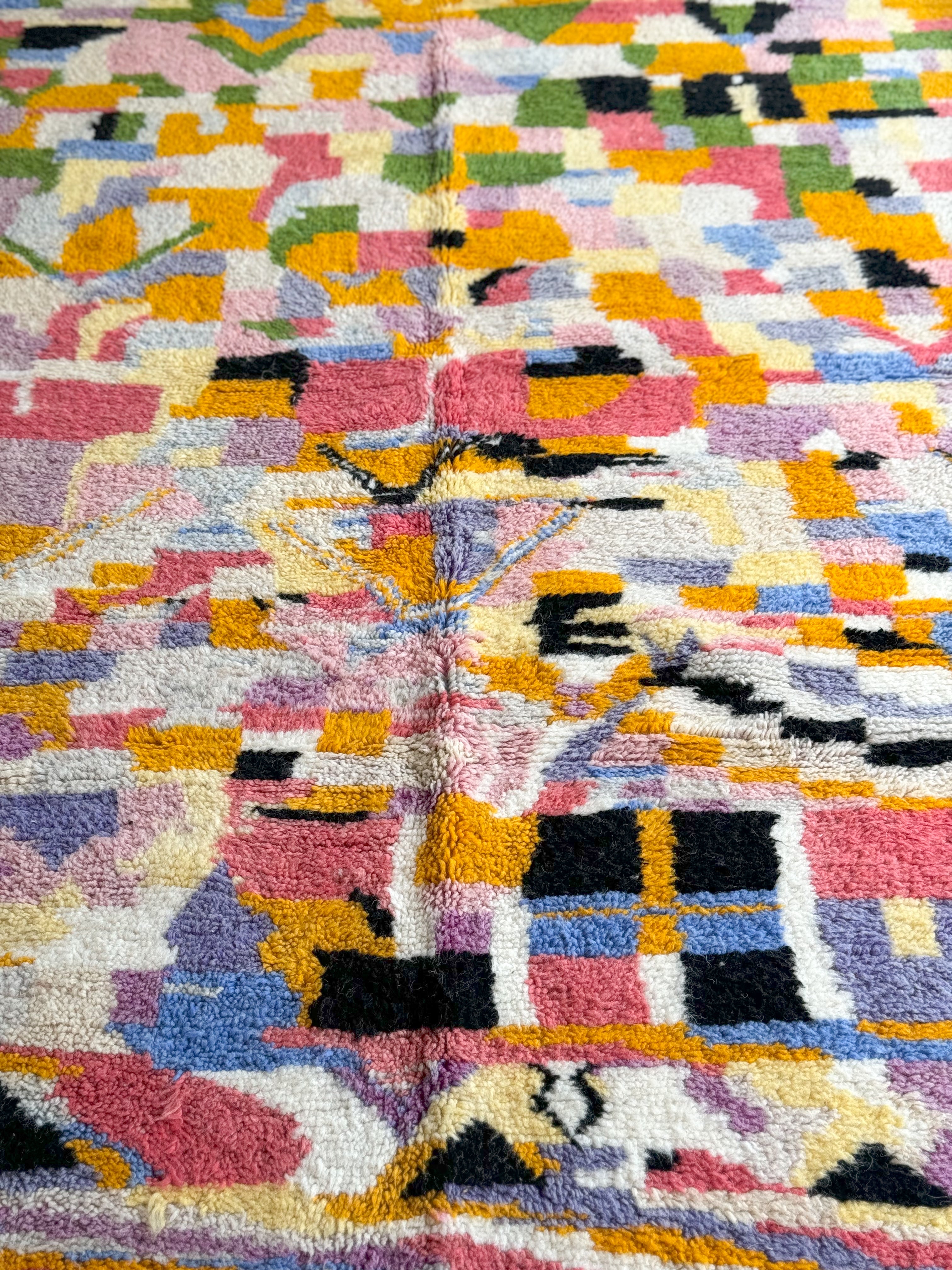 Tapis berbère coloré 156 x 256 cm - n°1165