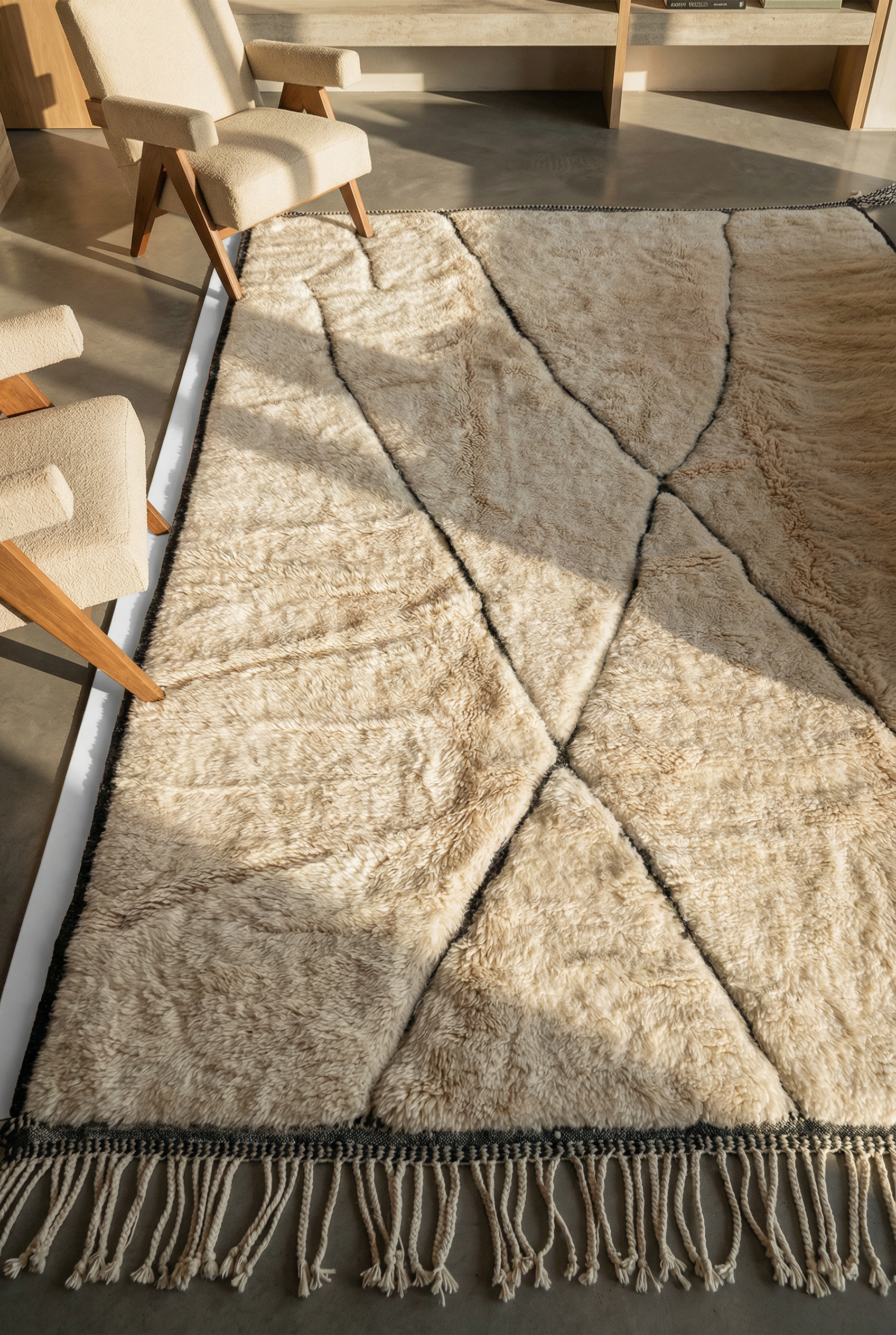 Luxuriöser Beni M'rirt Teppich Nr. 1