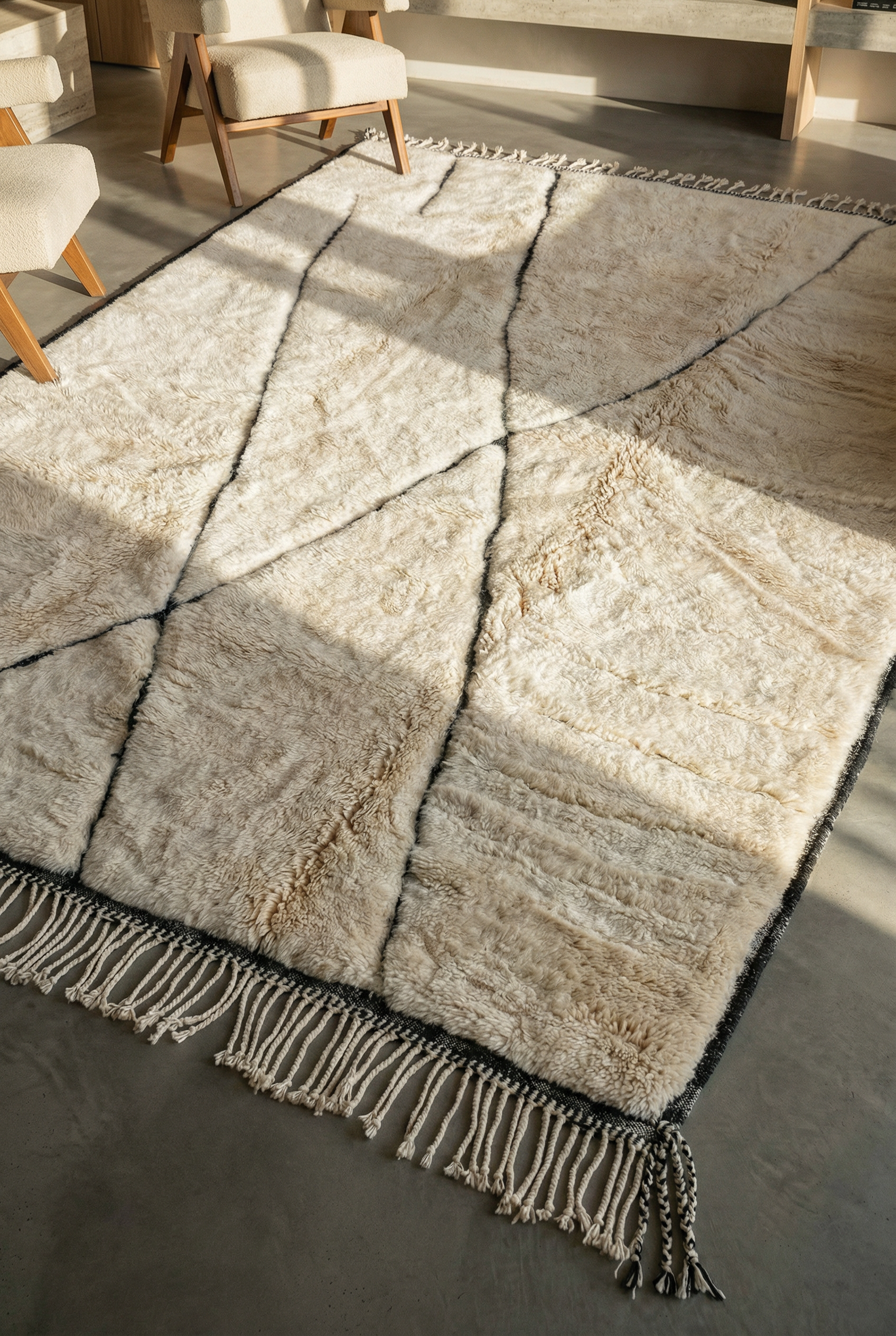 Luxuriöser Beni M'rirt Teppich Nr. 1