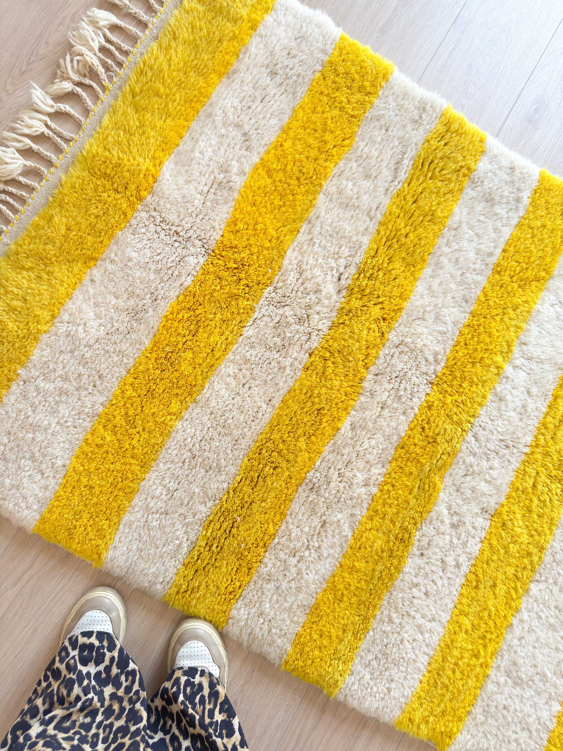 Tapis berbère coloré 107 x 160 cm - n°2053