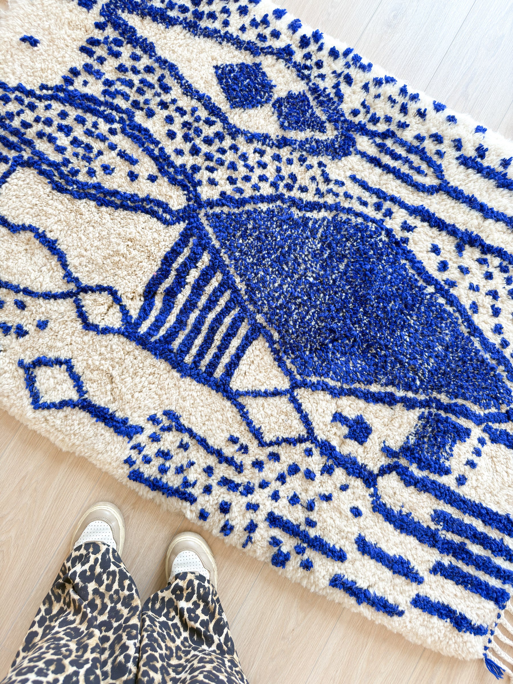 Tapis berbère coloré 108 x 177 cm - n°2063