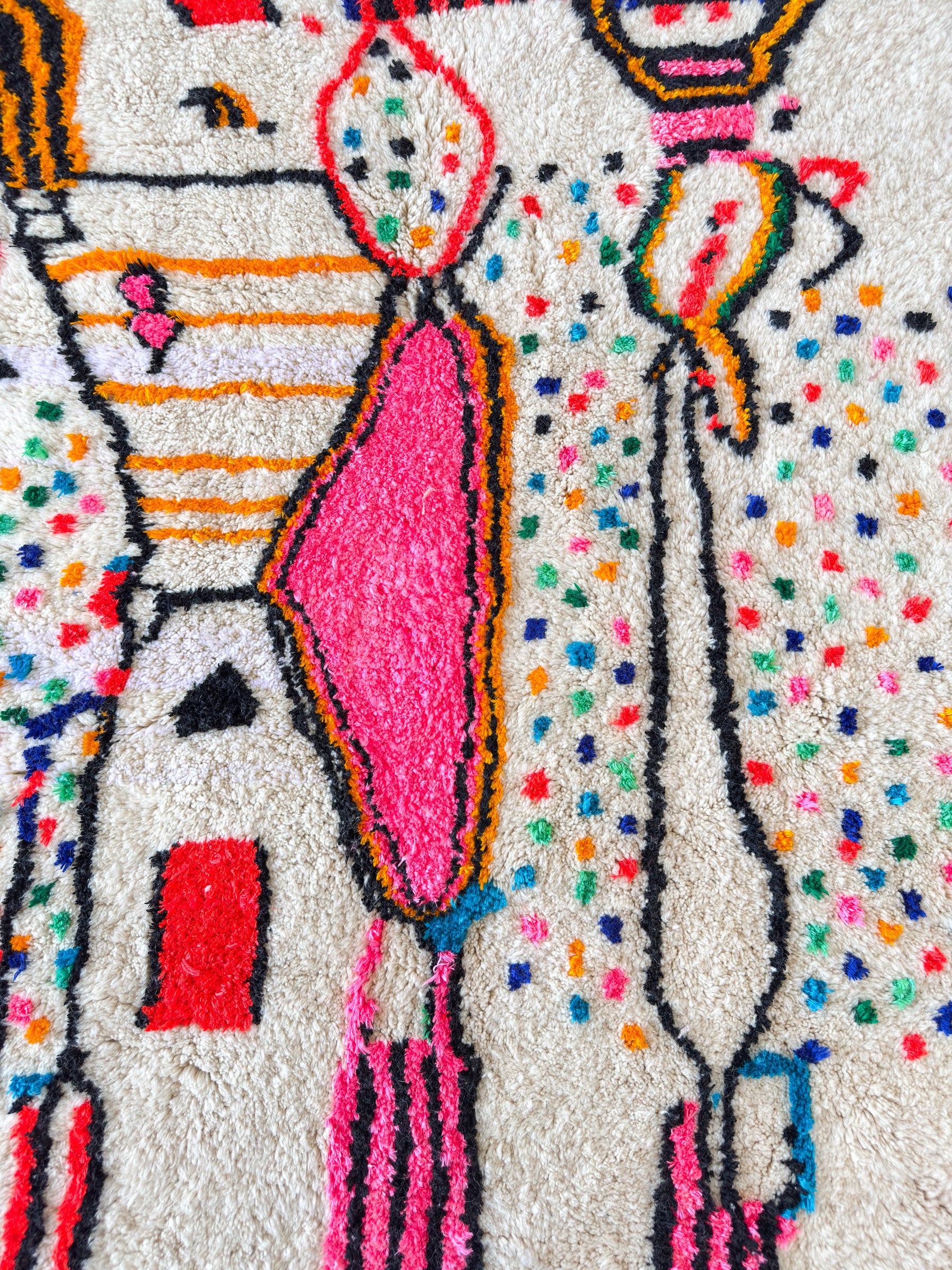 Tapis berbère coloré 181 x 308 cm - n°1928