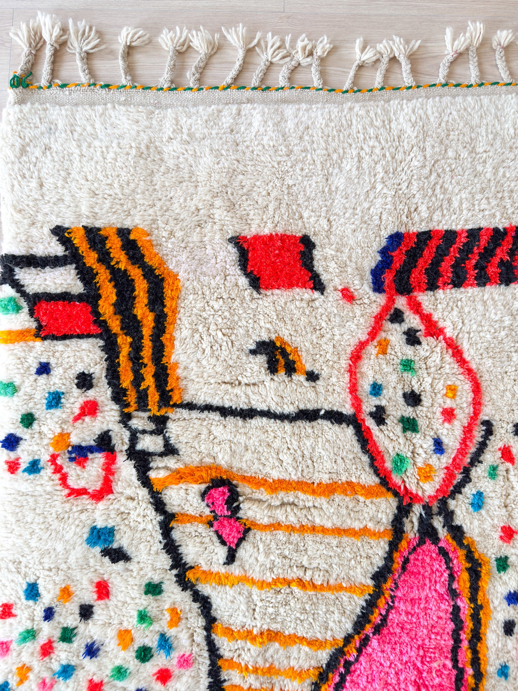 Tapis berbère coloré 181 x 308 cm - n°1928