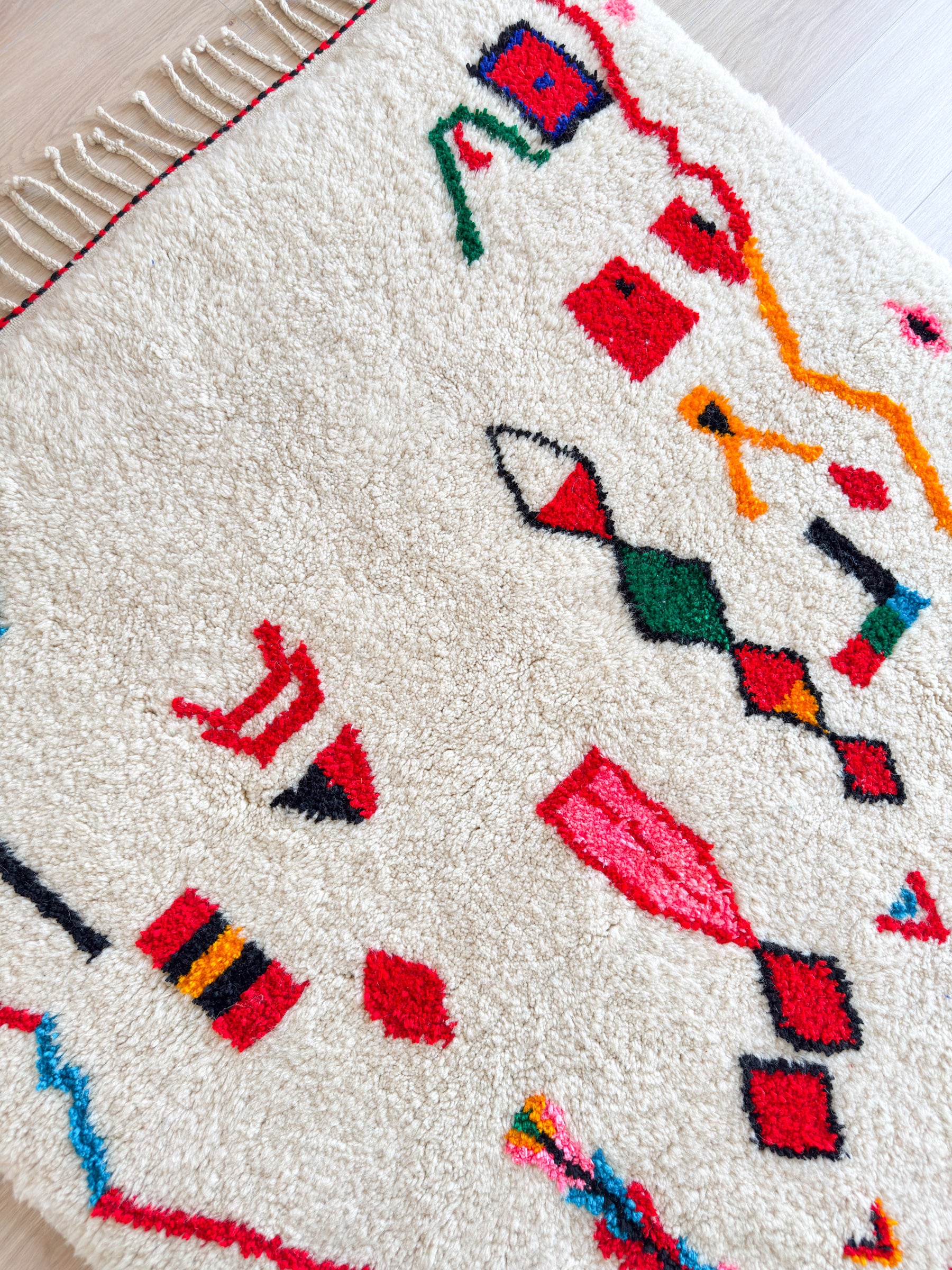 Tapis berbère coloré 149 x 216 cm - n°2074