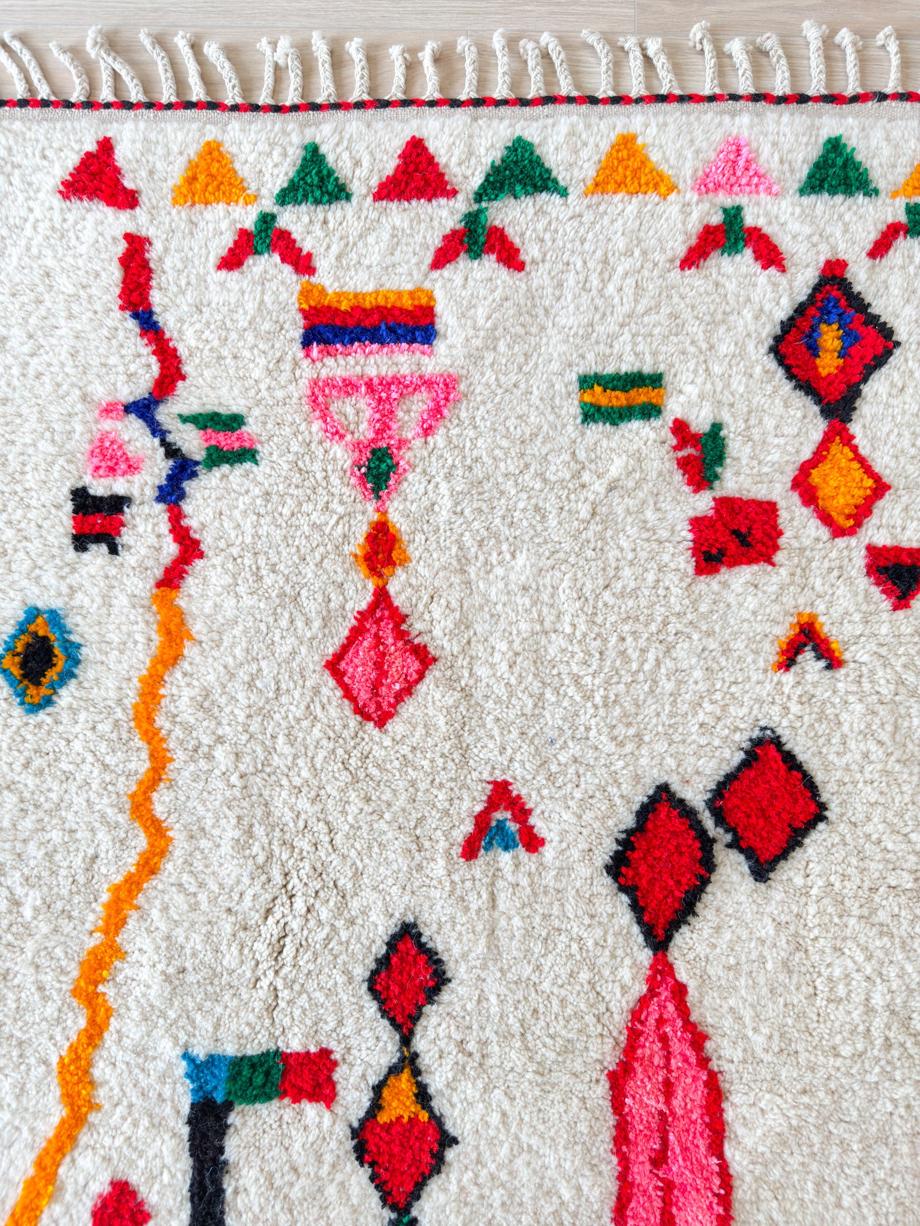 Tapis berbère coloré 149 x 216 cm - n°2074