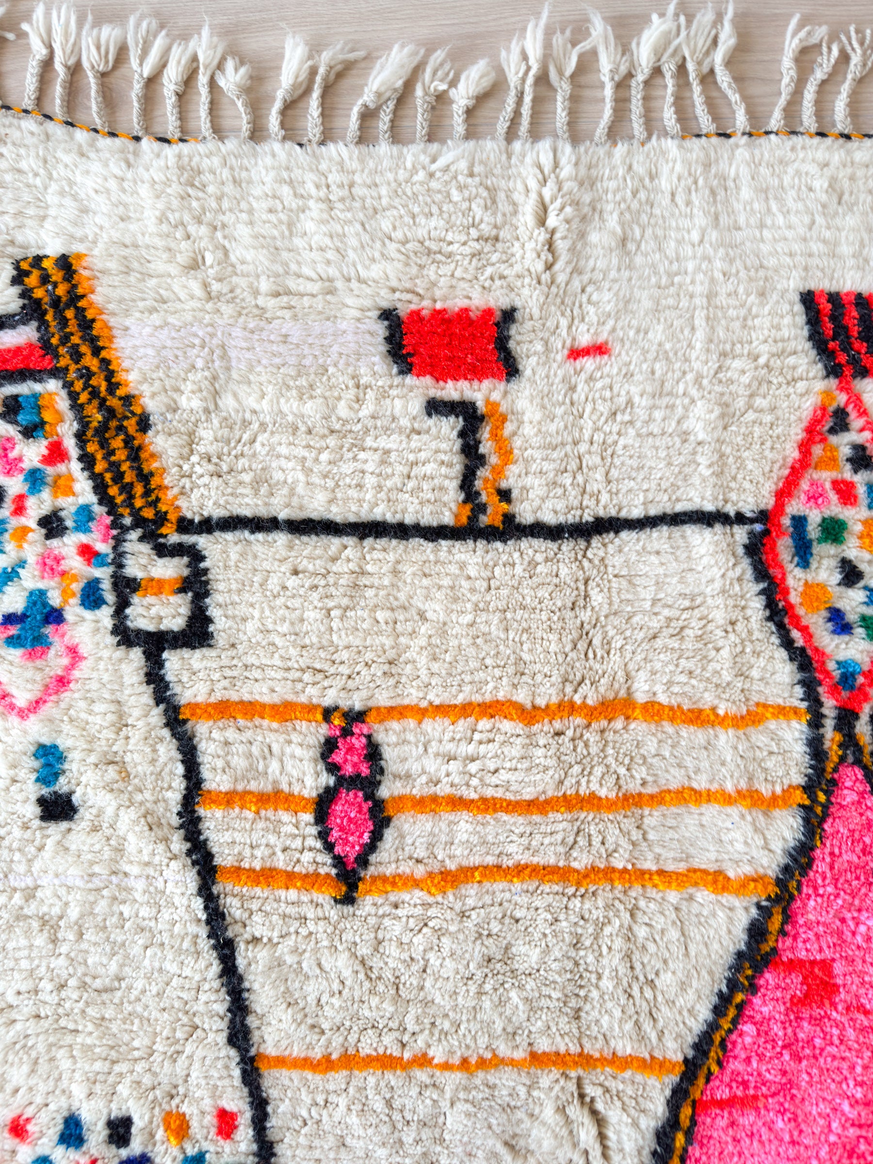 Tapis berbère coloré 145 x 265 cm - n°2114