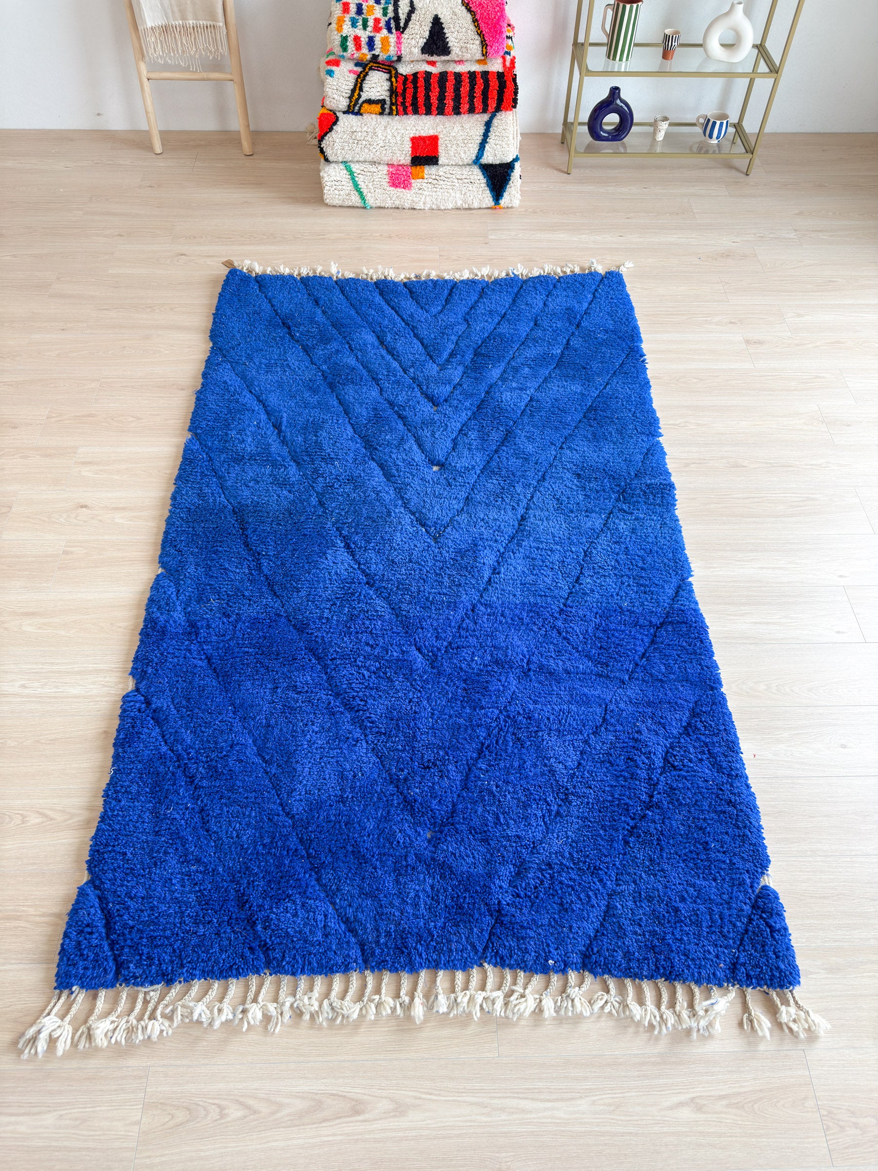 Colorful Berber Rug 151 x 255 cm - n°1877