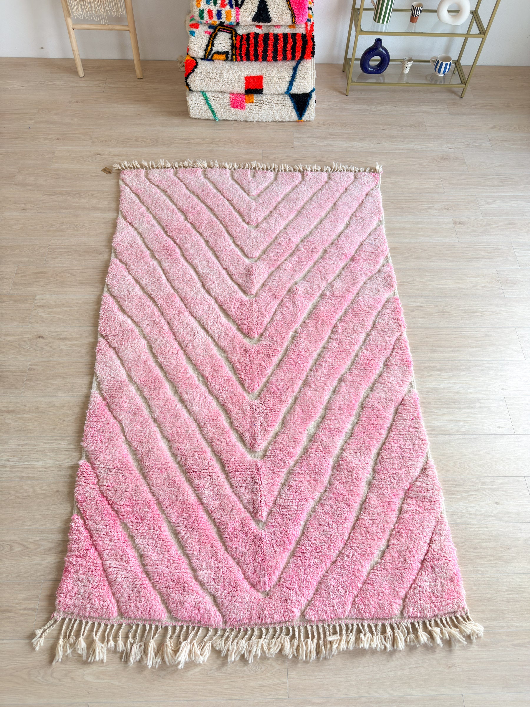 Colorful Berber Rug 151 x 258 cm - n°1776