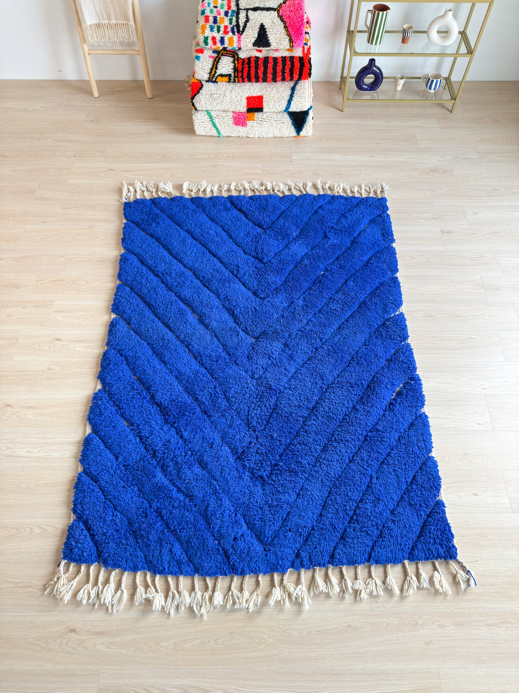 Colorful Berber Rug 162 x 237 cm - n°1829