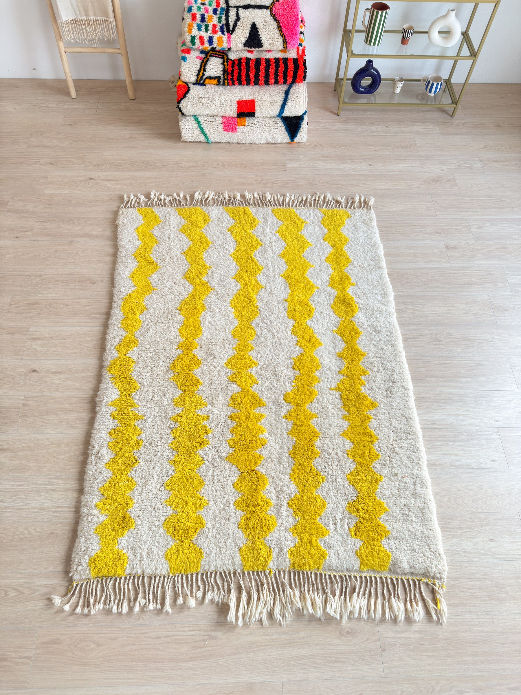 Colorful Berber rug 150 x 222 cm - n°1899