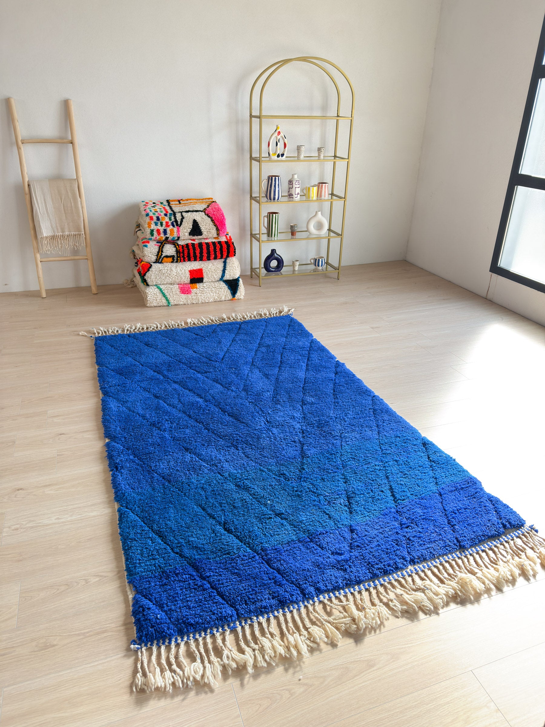 Colorful Berber Rug 150 x 266 cm - n°1779