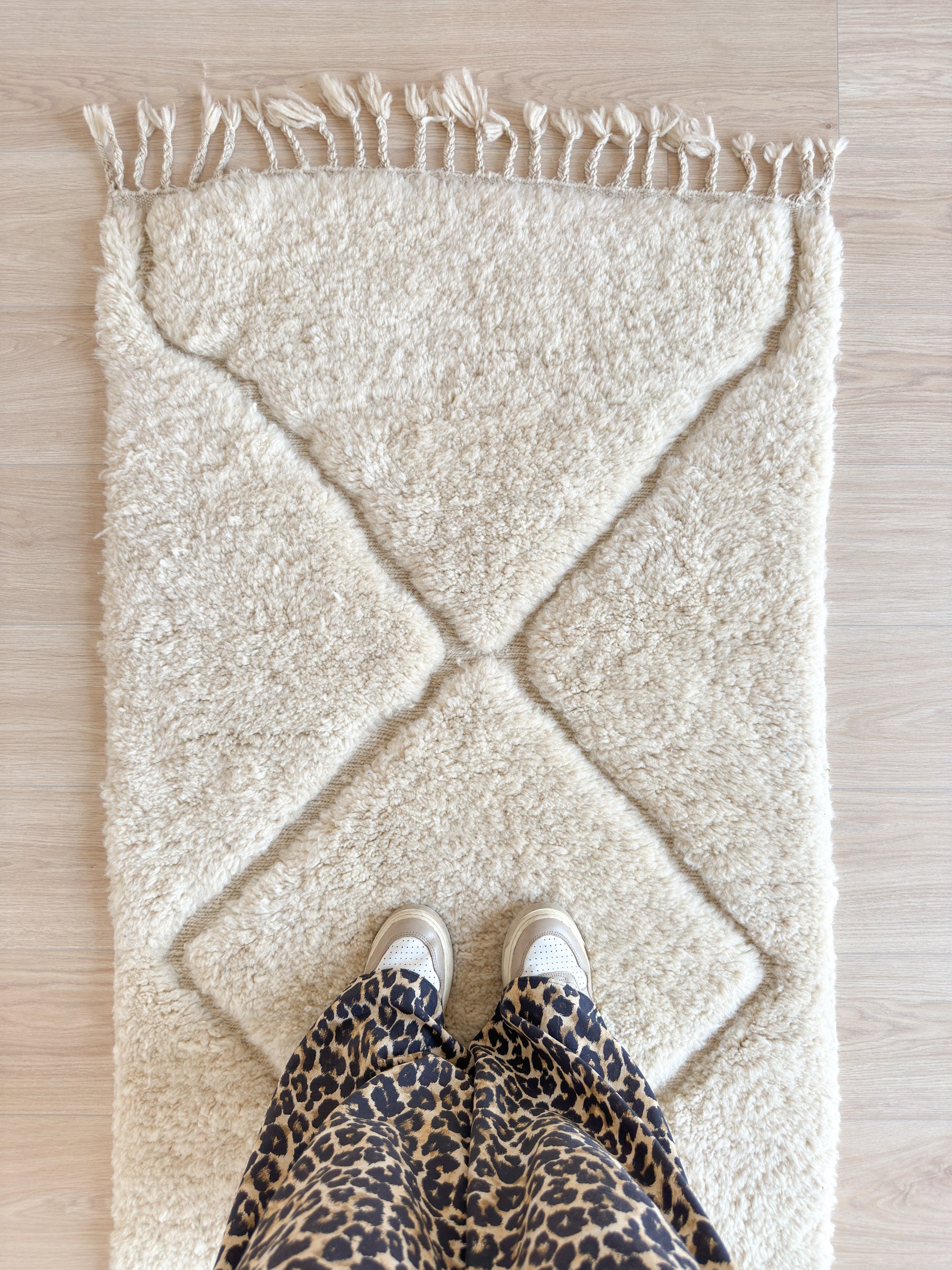 Tapis de couloir Beni Ouarain 84 x 276 cm - n°1933