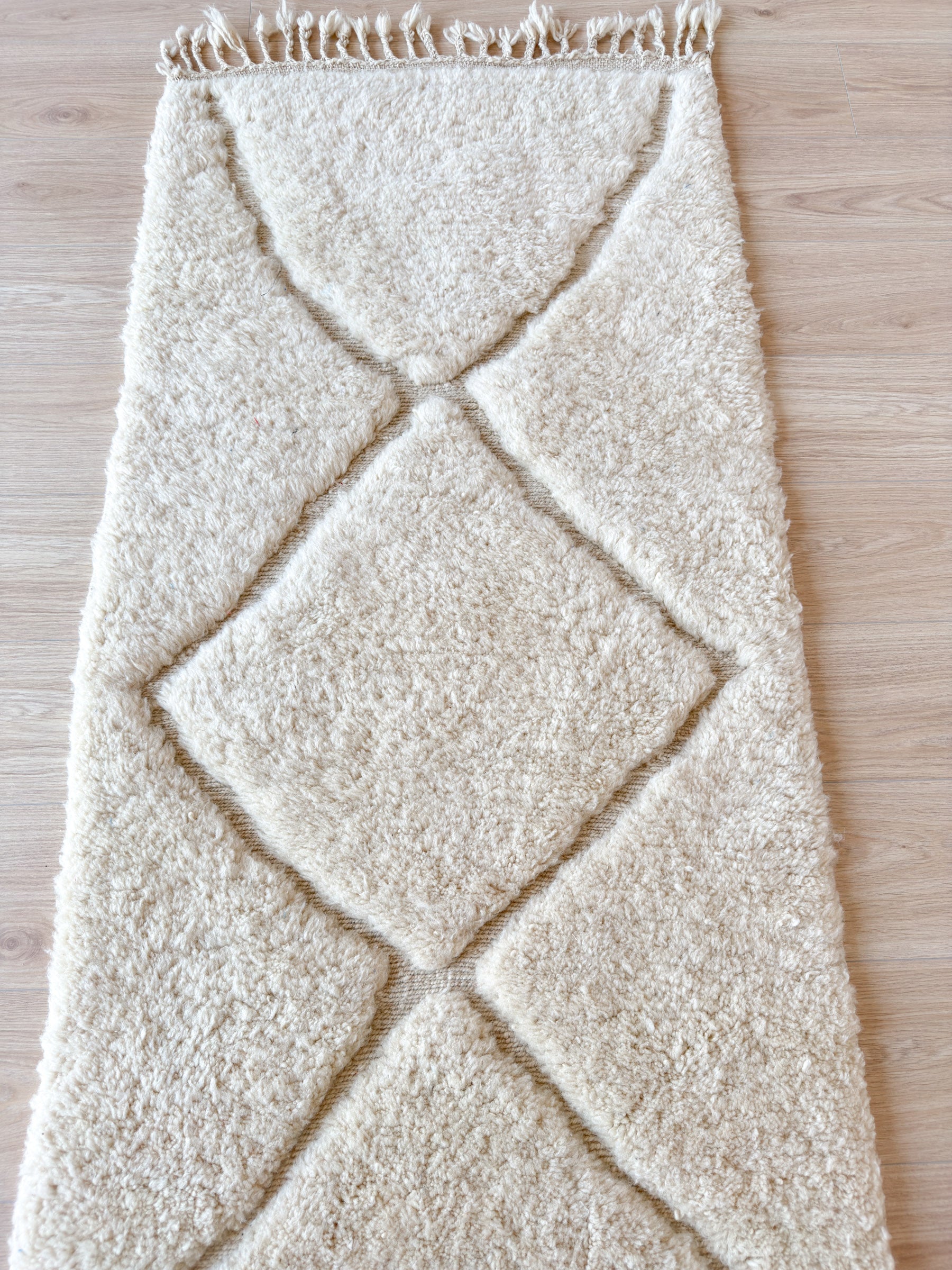 Tapis de couloir Beni Ouarain 84 x 276 cm - n°1933
