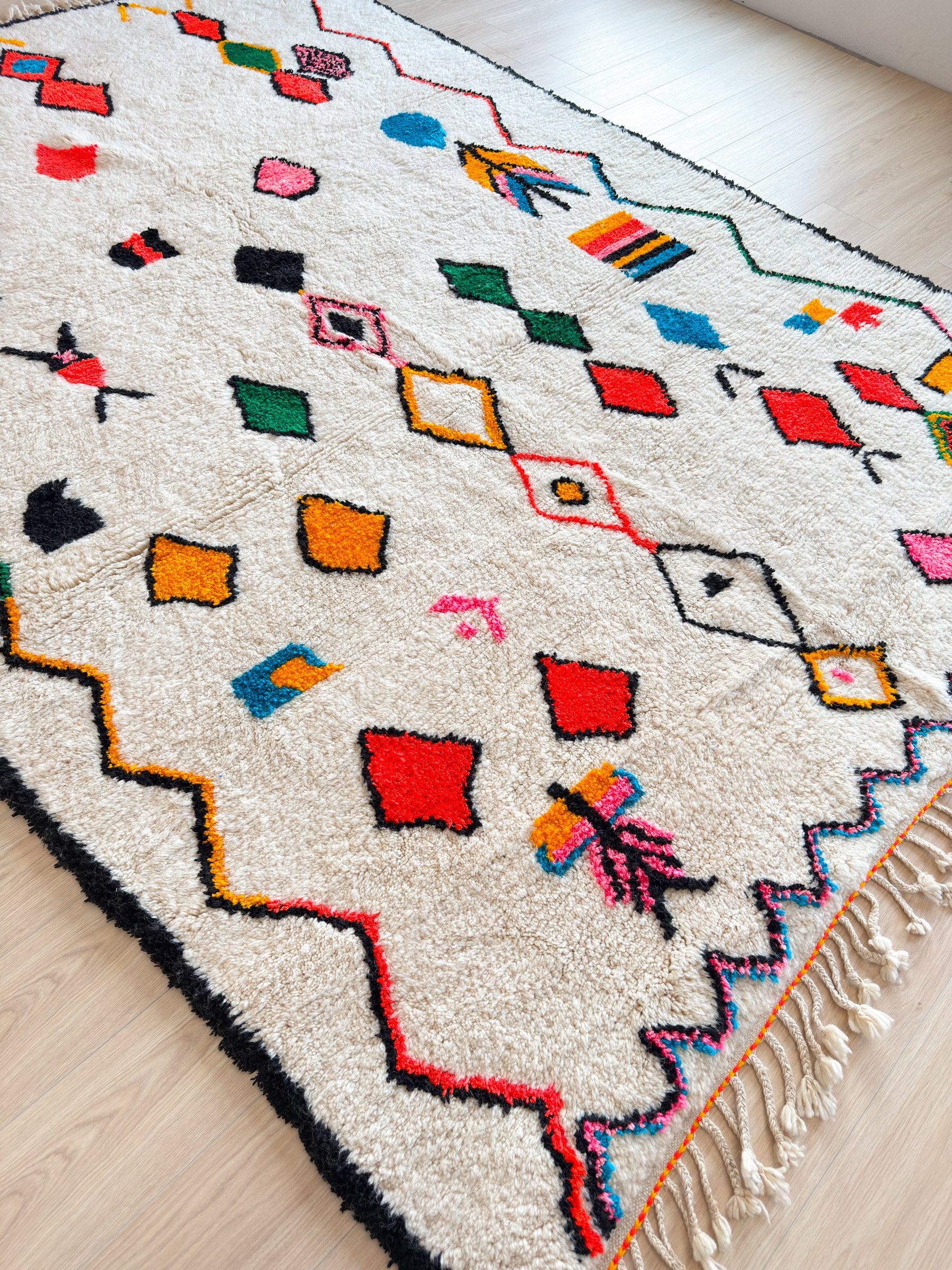 Colorful Berber Rug 251 x 362 cm - n°1824