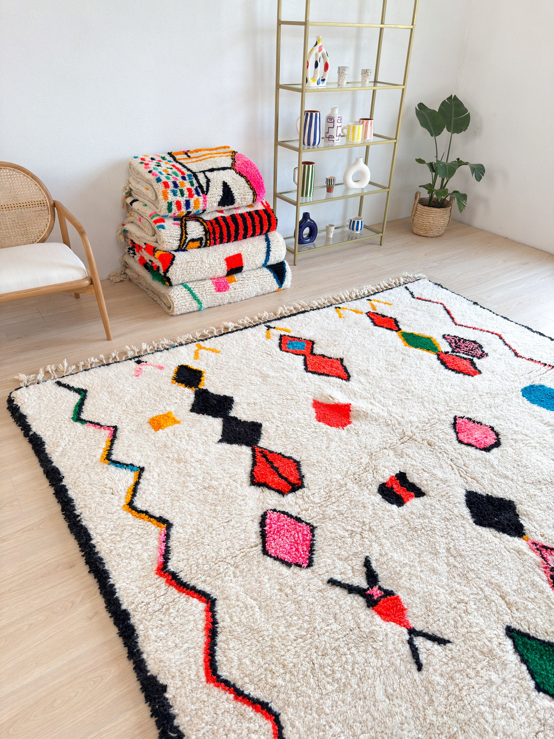 Colorful Berber Rug 251 x 362 cm - n°1824