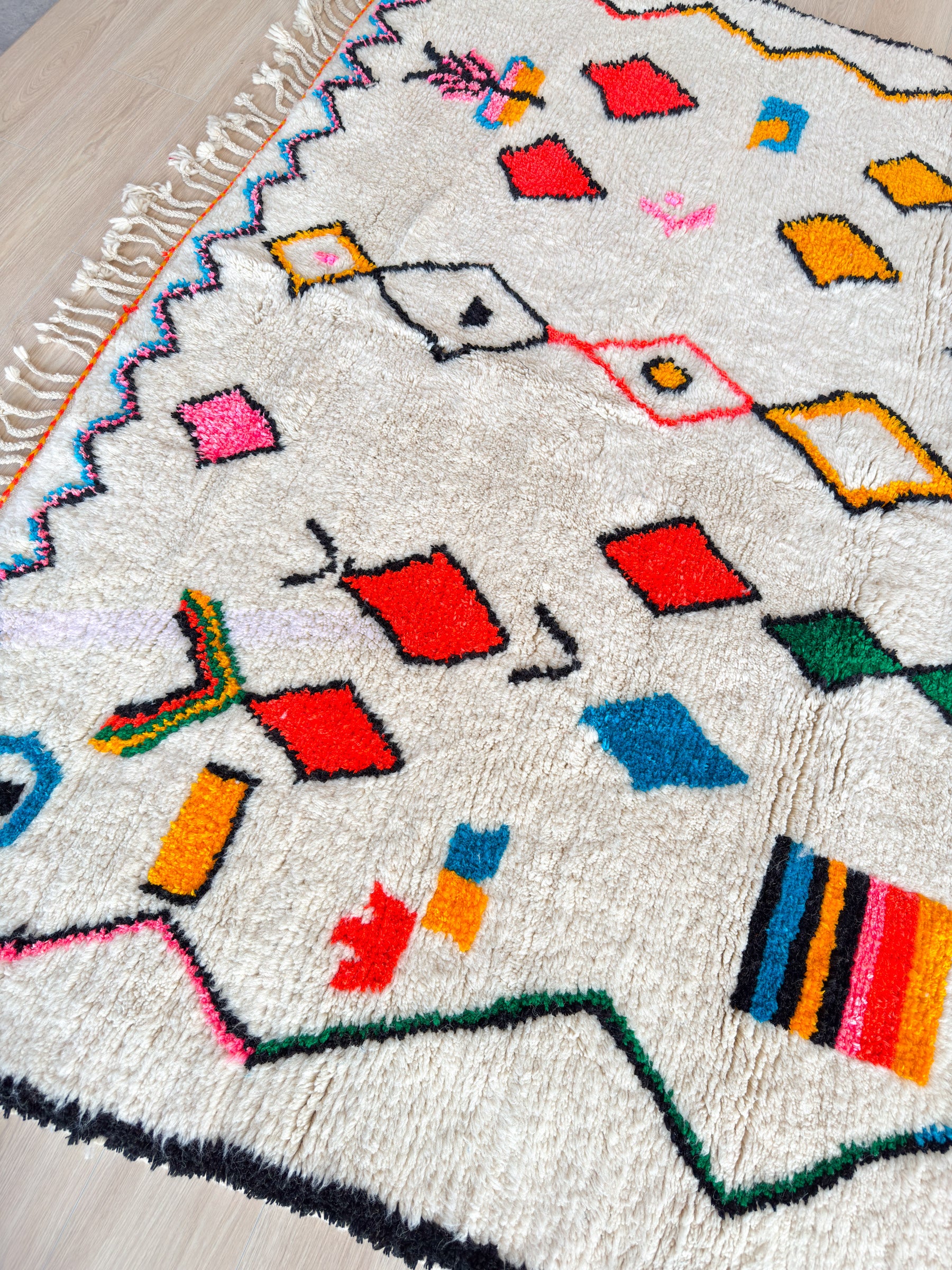 Colorful Berber Rug 251 x 362 cm - n°1824