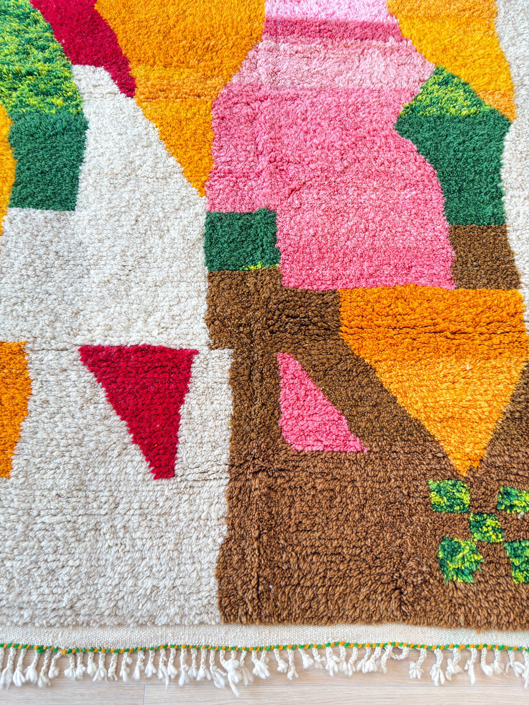 Colorful Berber Rug 165 x 274 cm - n°1836