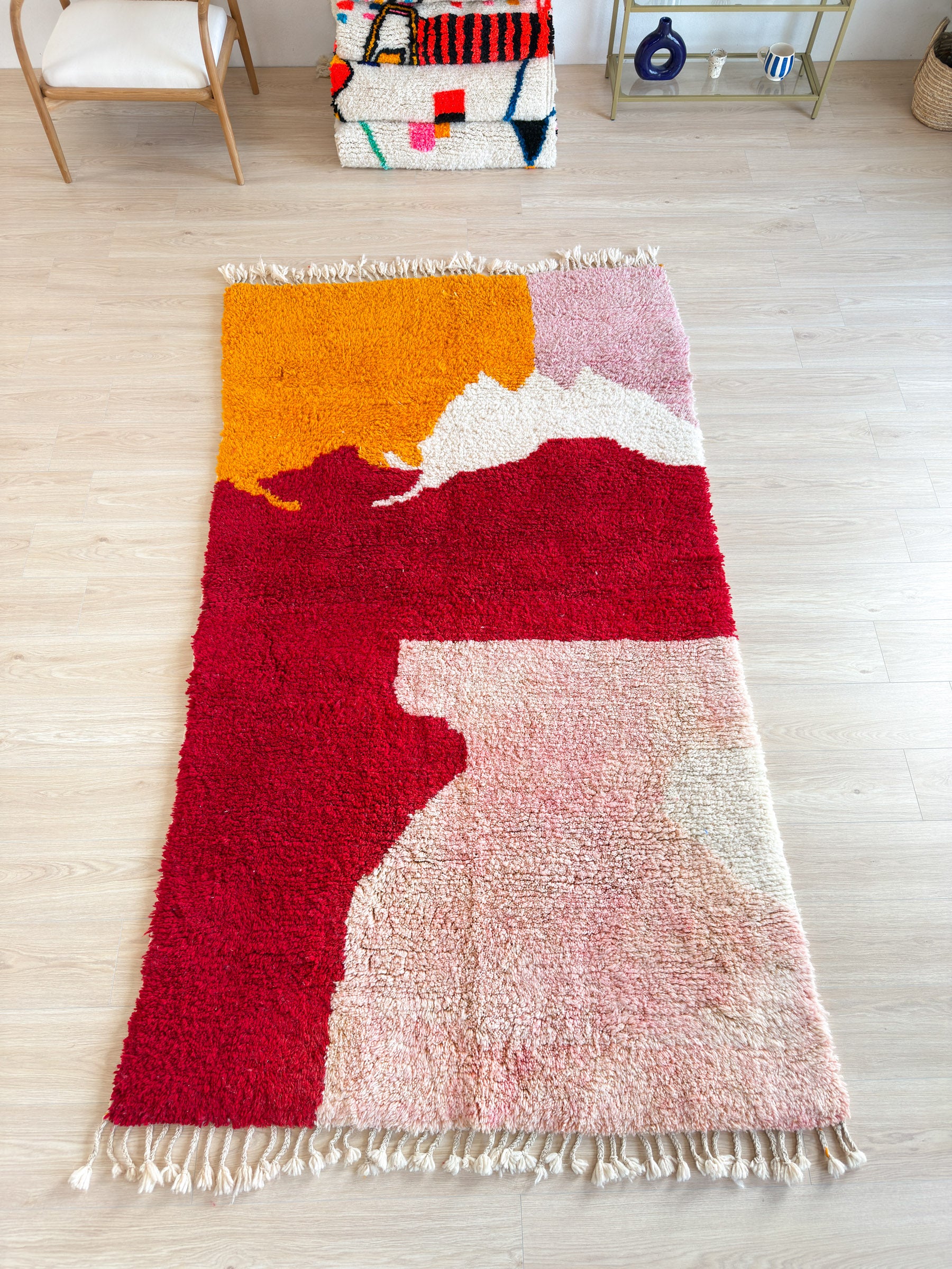 Colorful Berber Rug 153 x 280 cm - n°1814