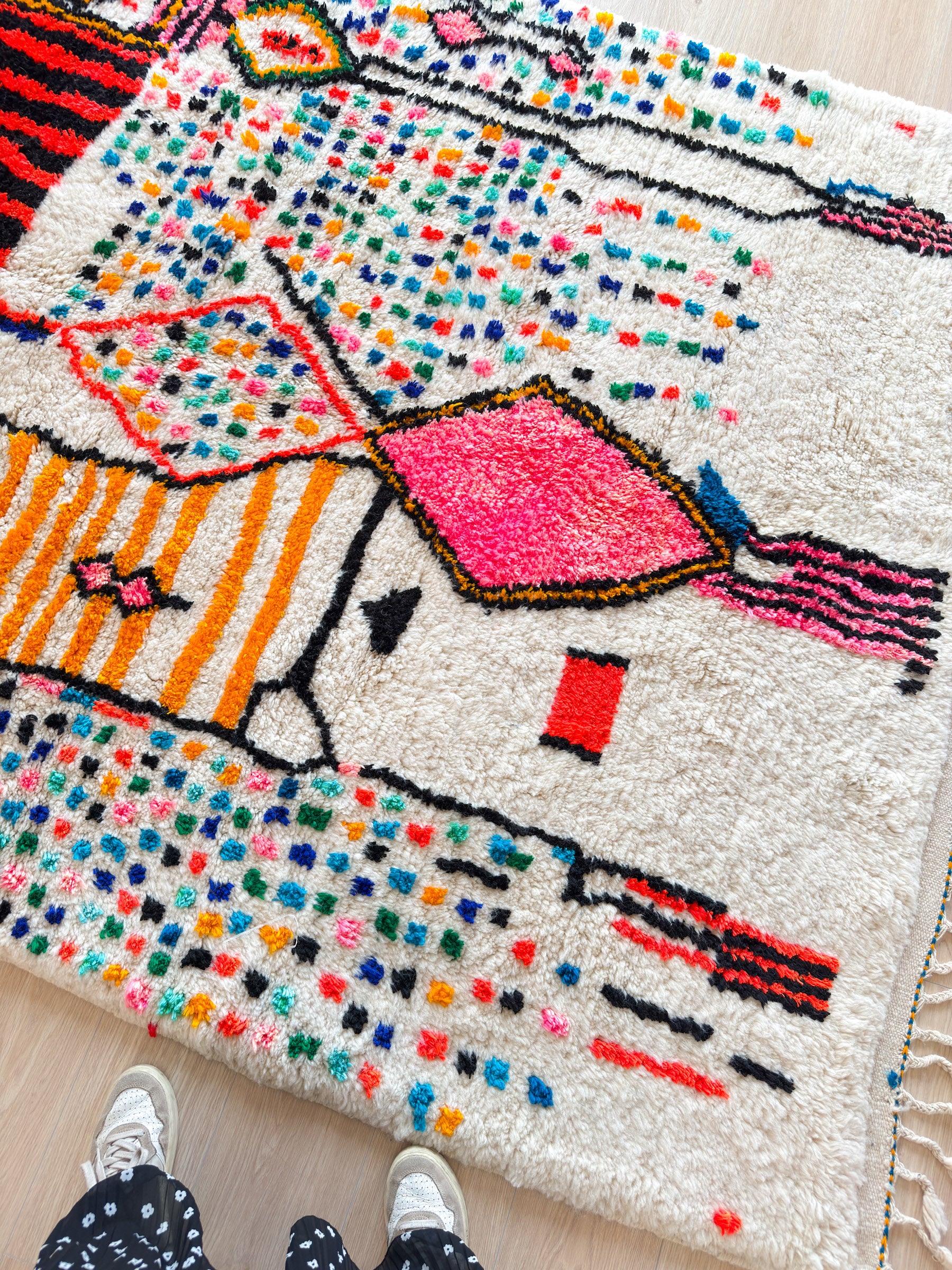 Colorful Berber Rug 186 x 280 cm - n°1775