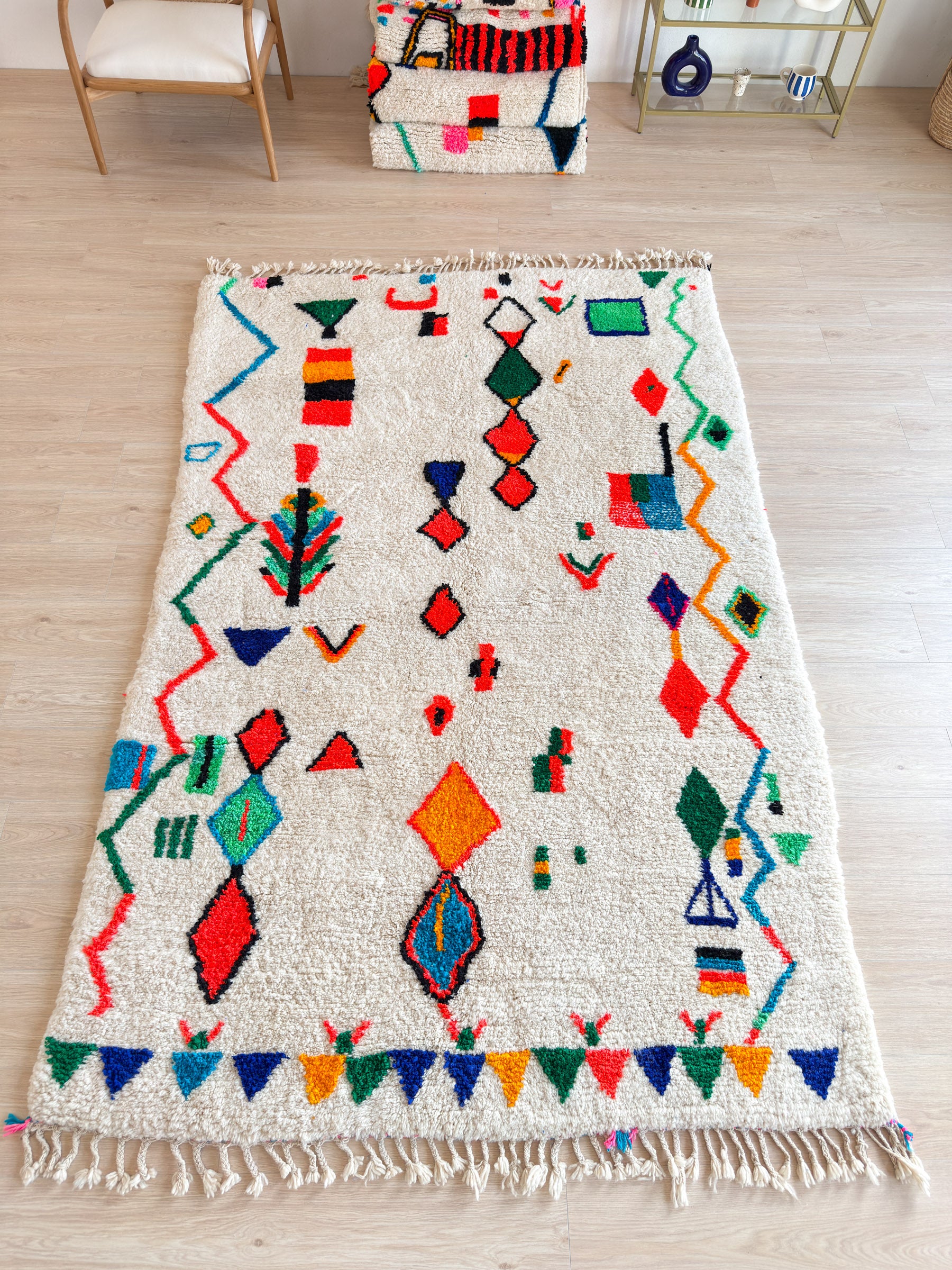 Colorful Berber Rug 175 x 288 cm - n°1767