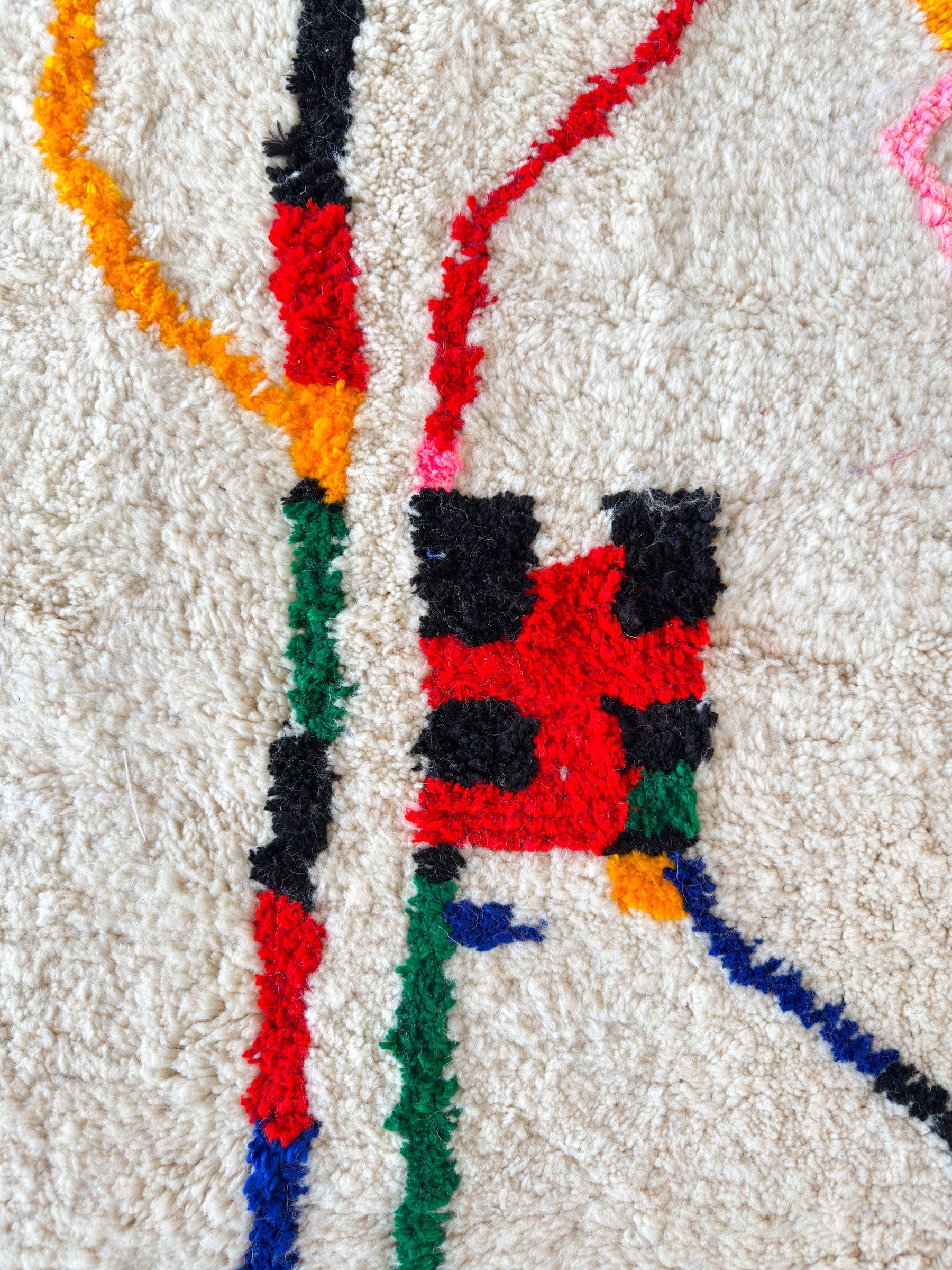 Colorful Berber Rug 185 x 296 cm - n°1619