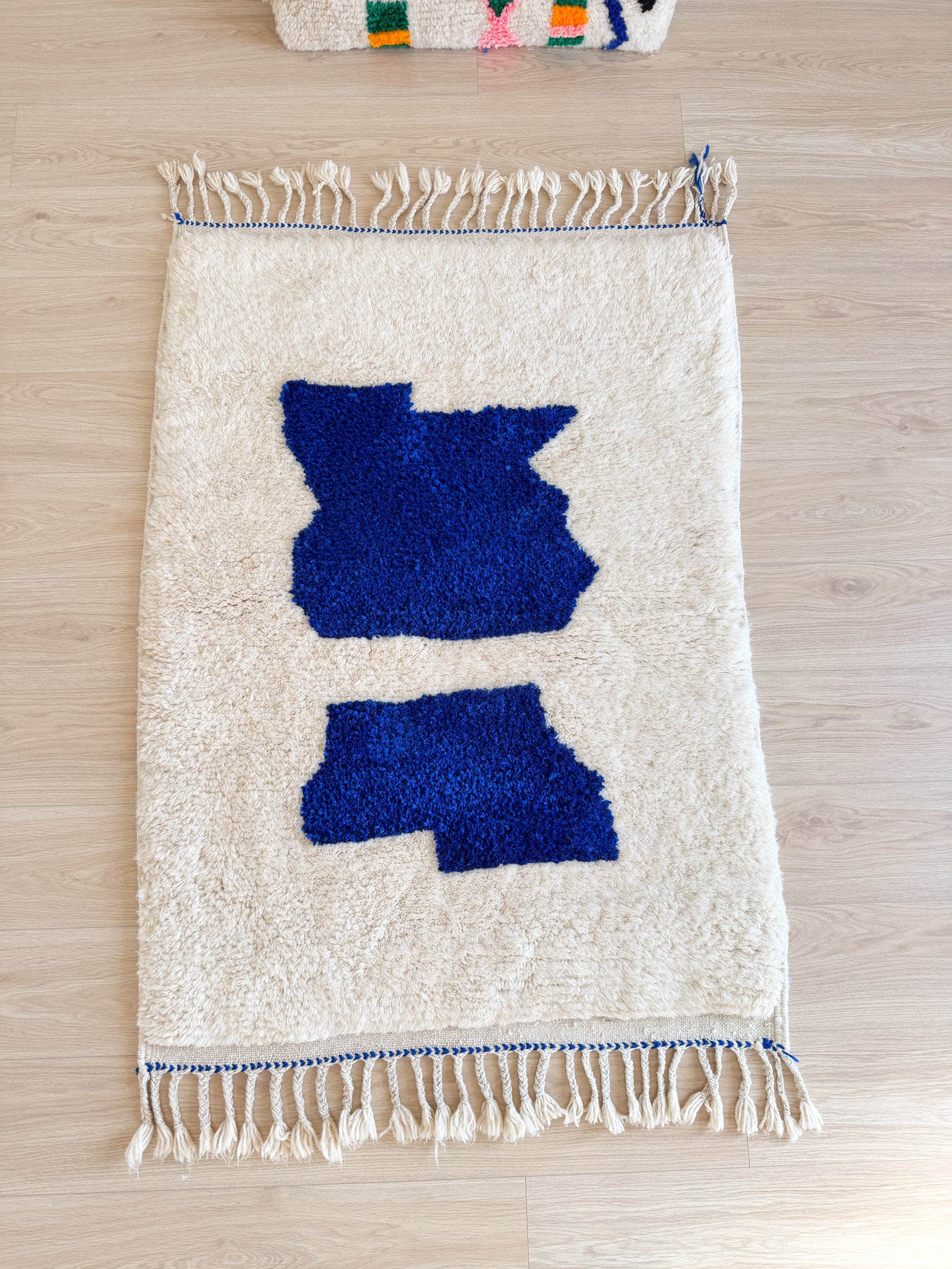 Colorful Berber rug 104 x 165 cm - No. 2440