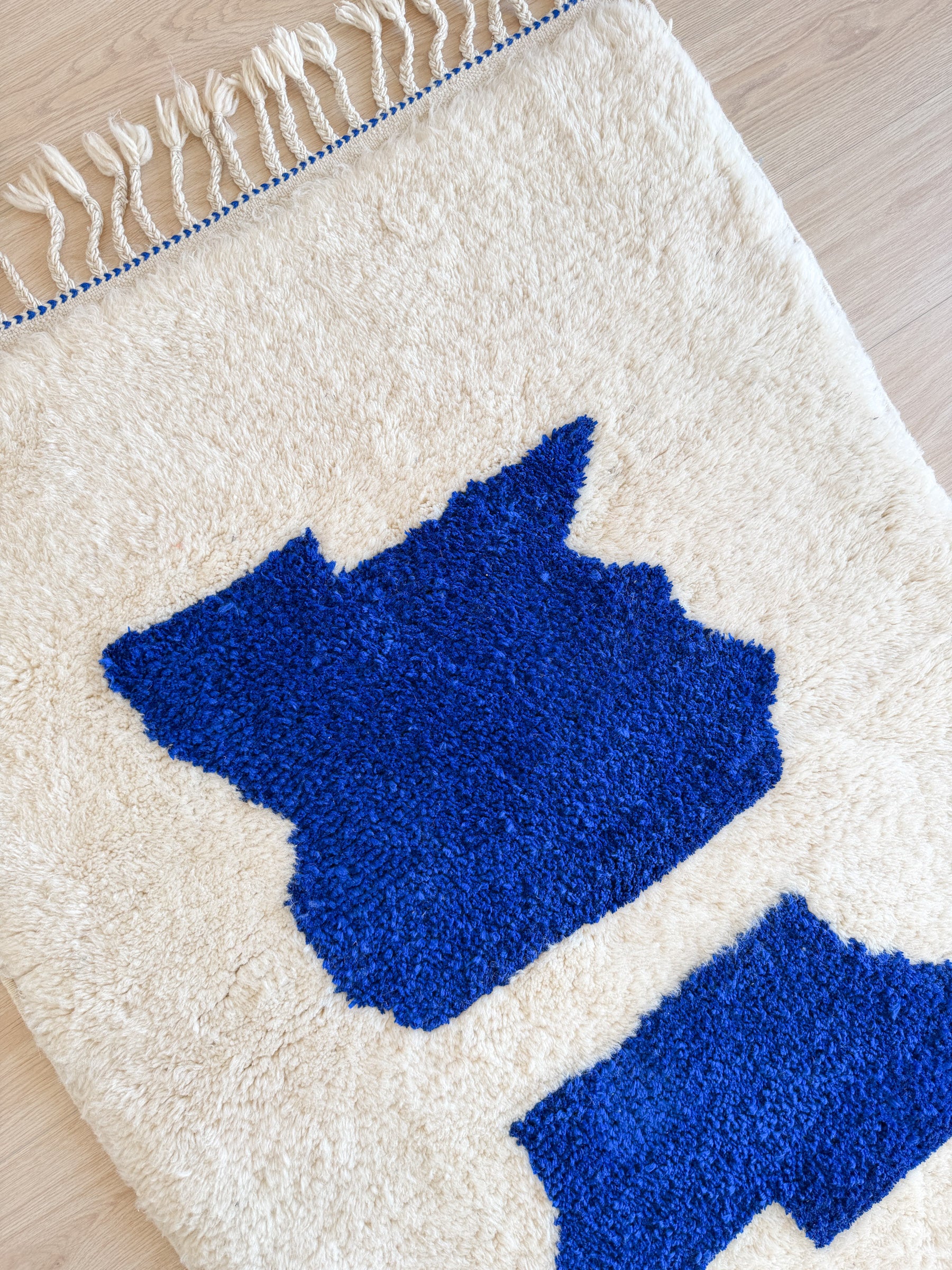 Colorful Berber rug 104 x 165 cm - No. 2440