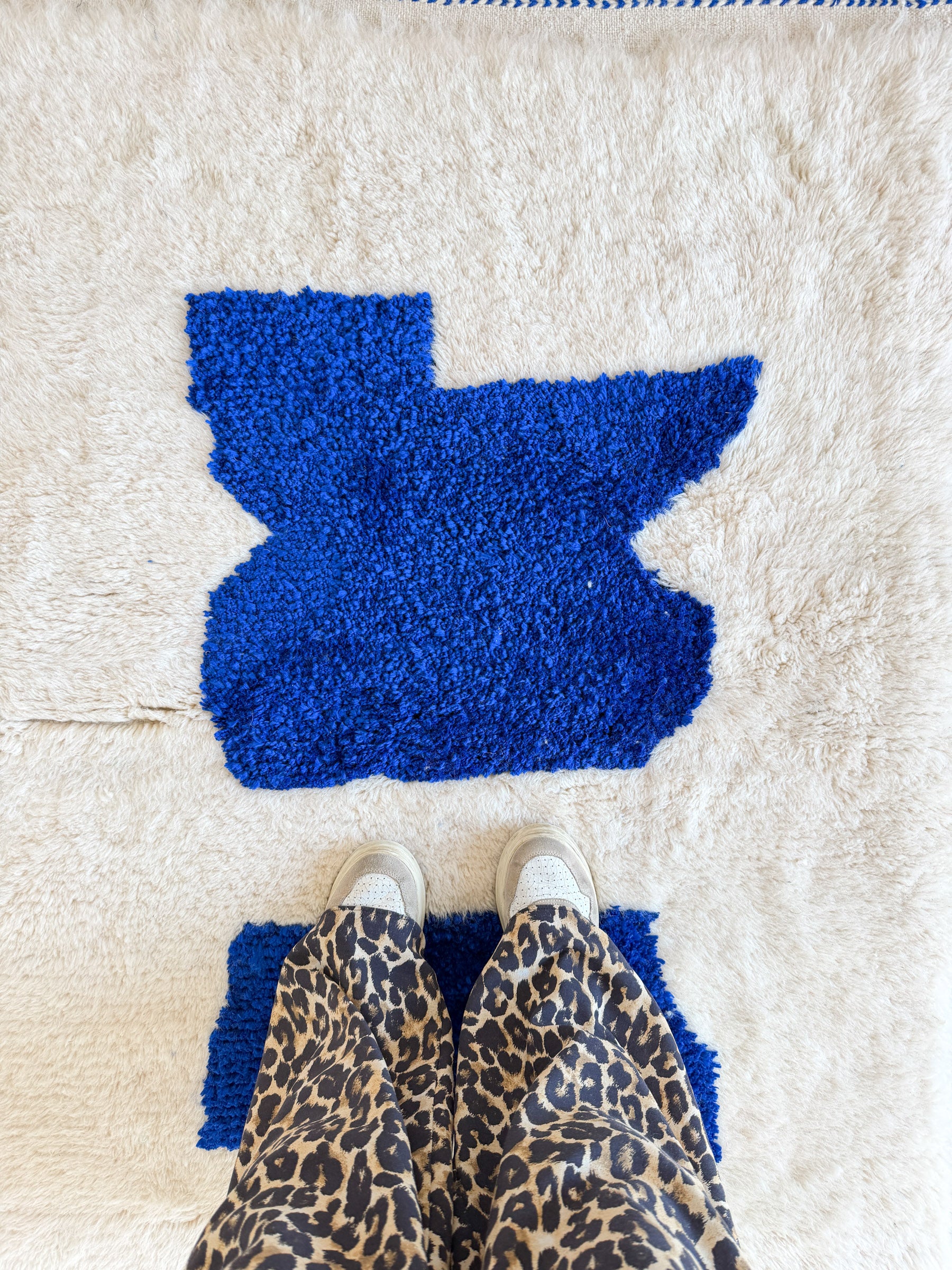 Tapis berbère coloré 105 x 170 cm - n°2447