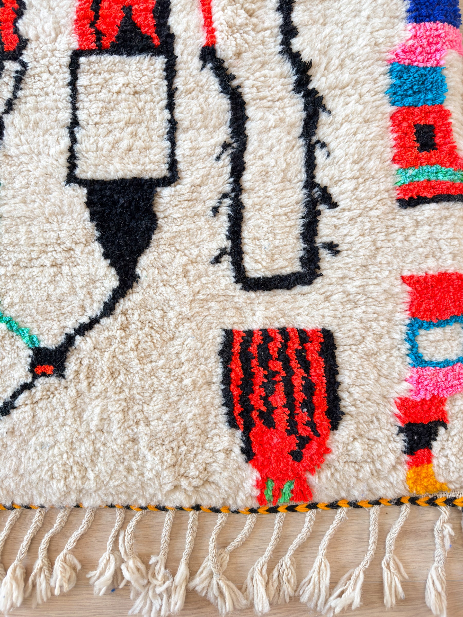 Colorful Berber Rug 202 x 346 cm - n°1757