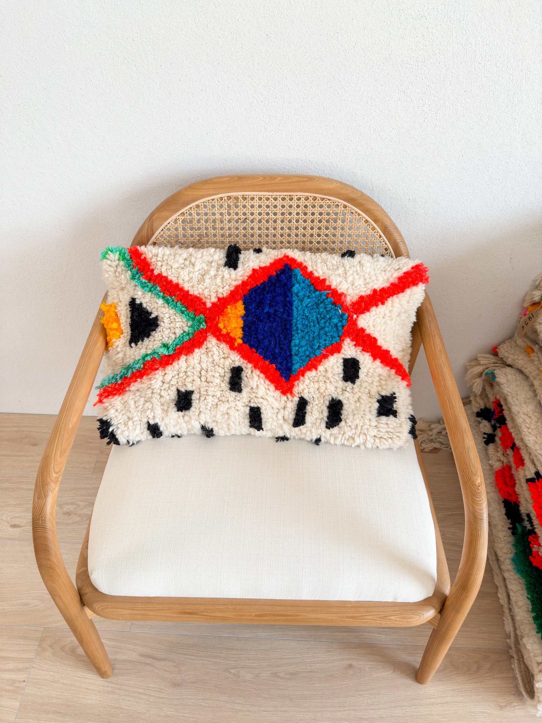 Colorful Berber cushion