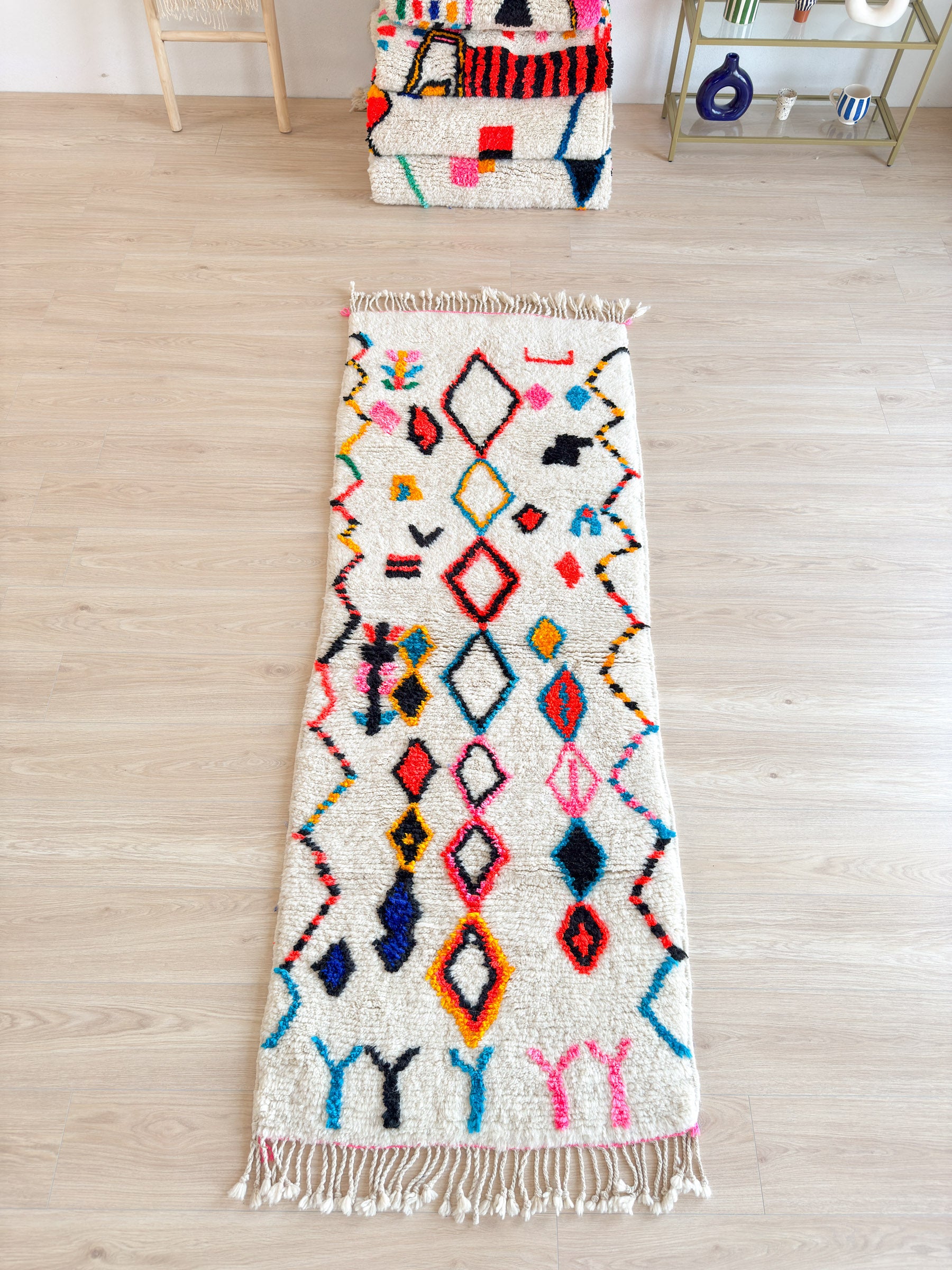 Berber Runner Rug 86 x 252 cm - No. 1787