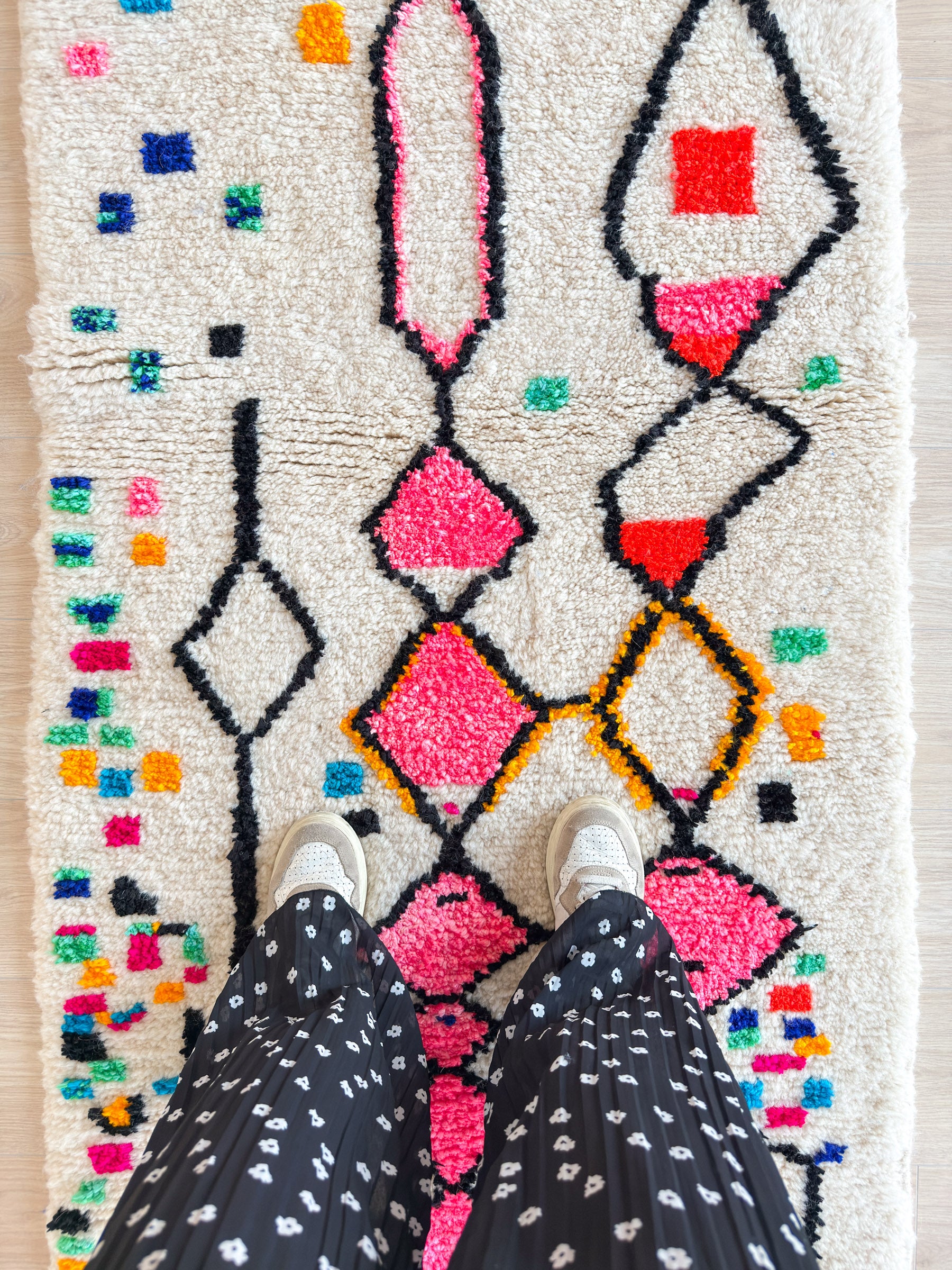 Berber Runner Rug 91 x 342 cm - No. 1893