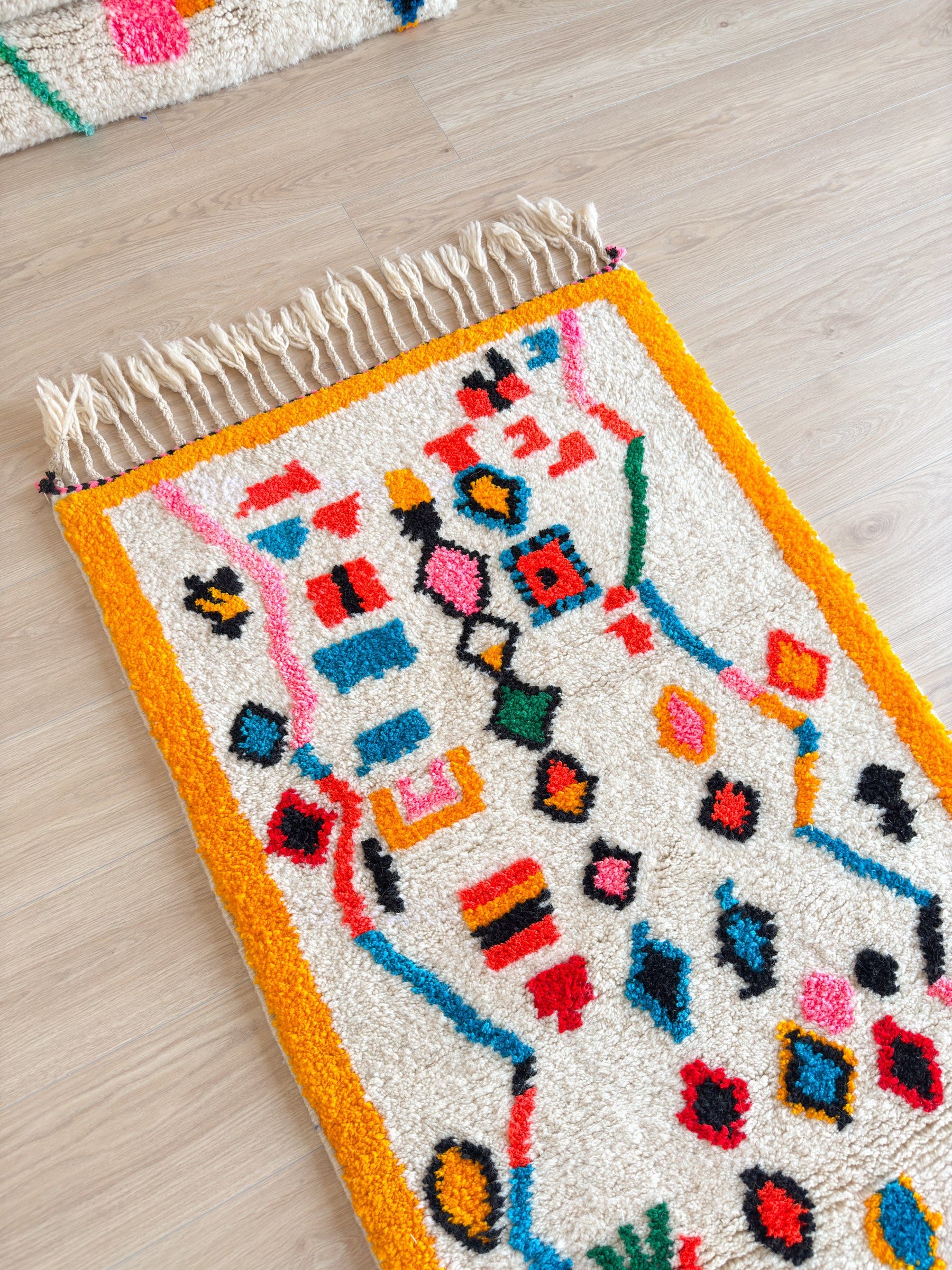 Berber Runner Rug 88 x 274 cm - No. 1864